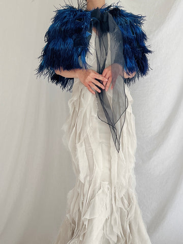 Ostrich Feather Cape - OSFM