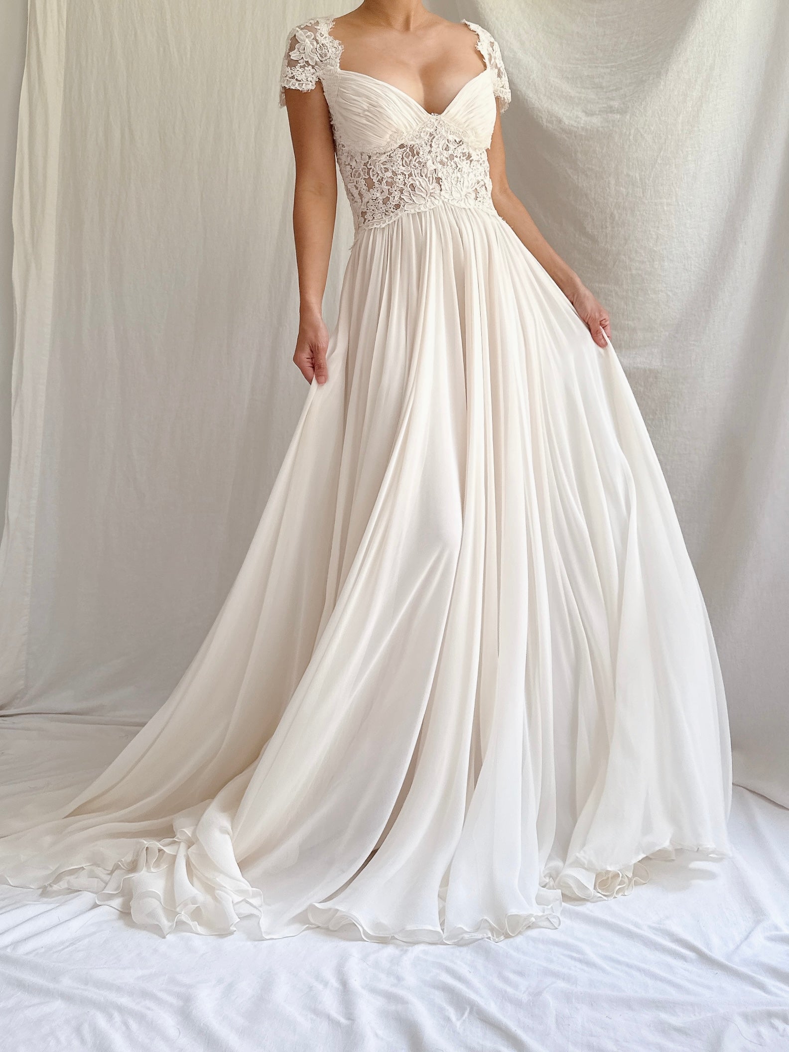 Vintage Reem Acra Silk Gown - S/4