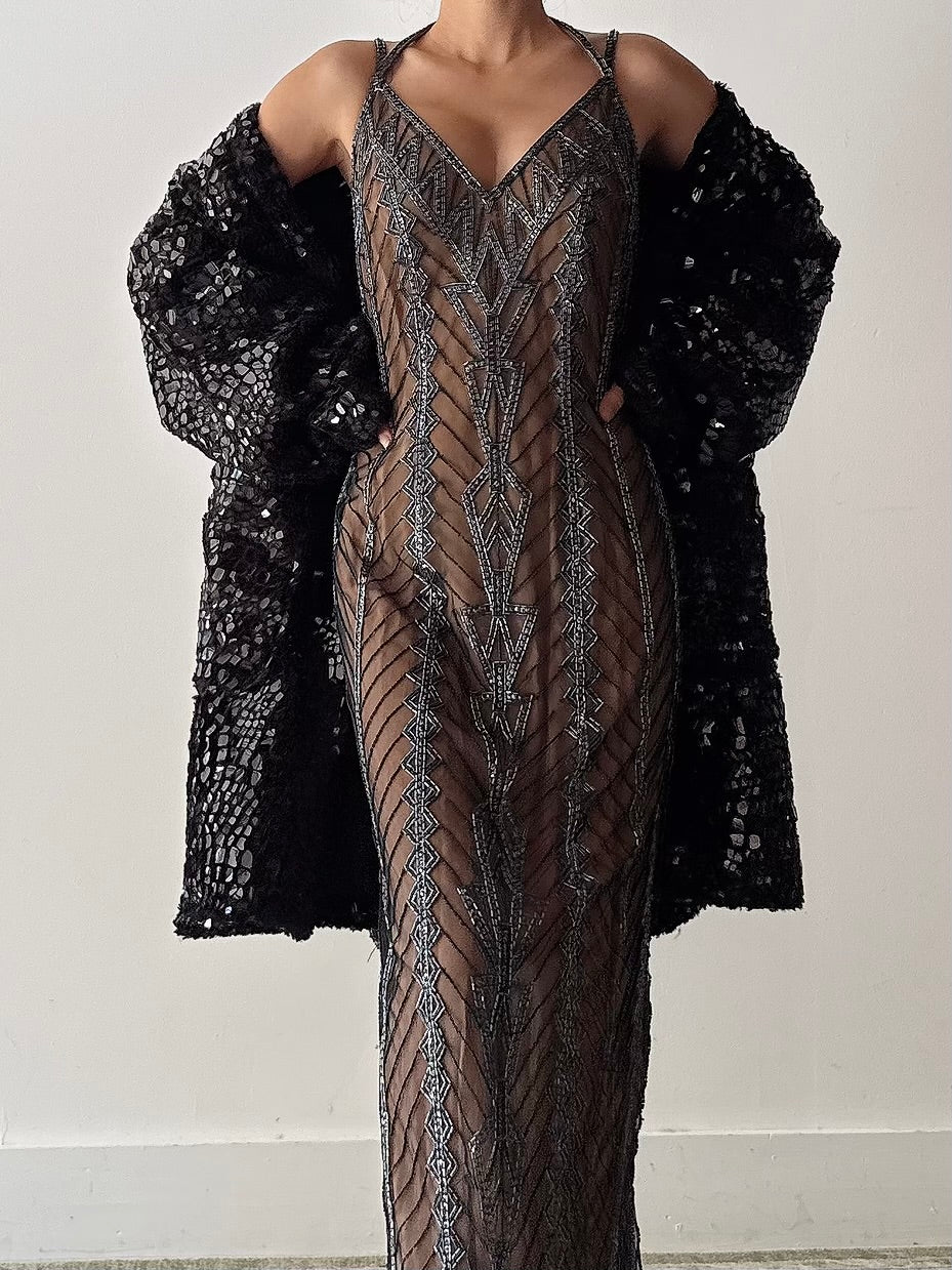 Vintage Interdee Paris Textured Jacket - M