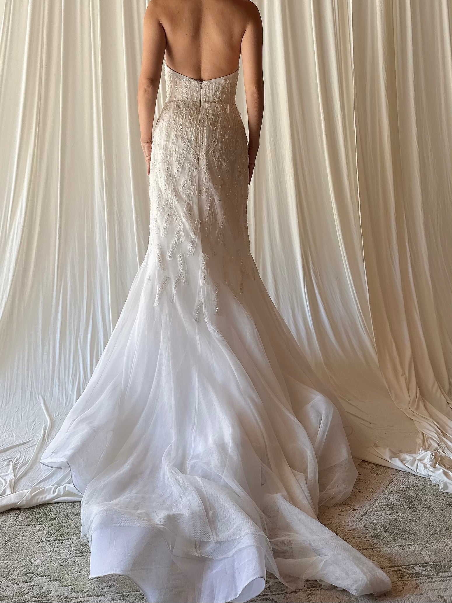 Vintage Liancarlo Couture Silk Gown - Size 6