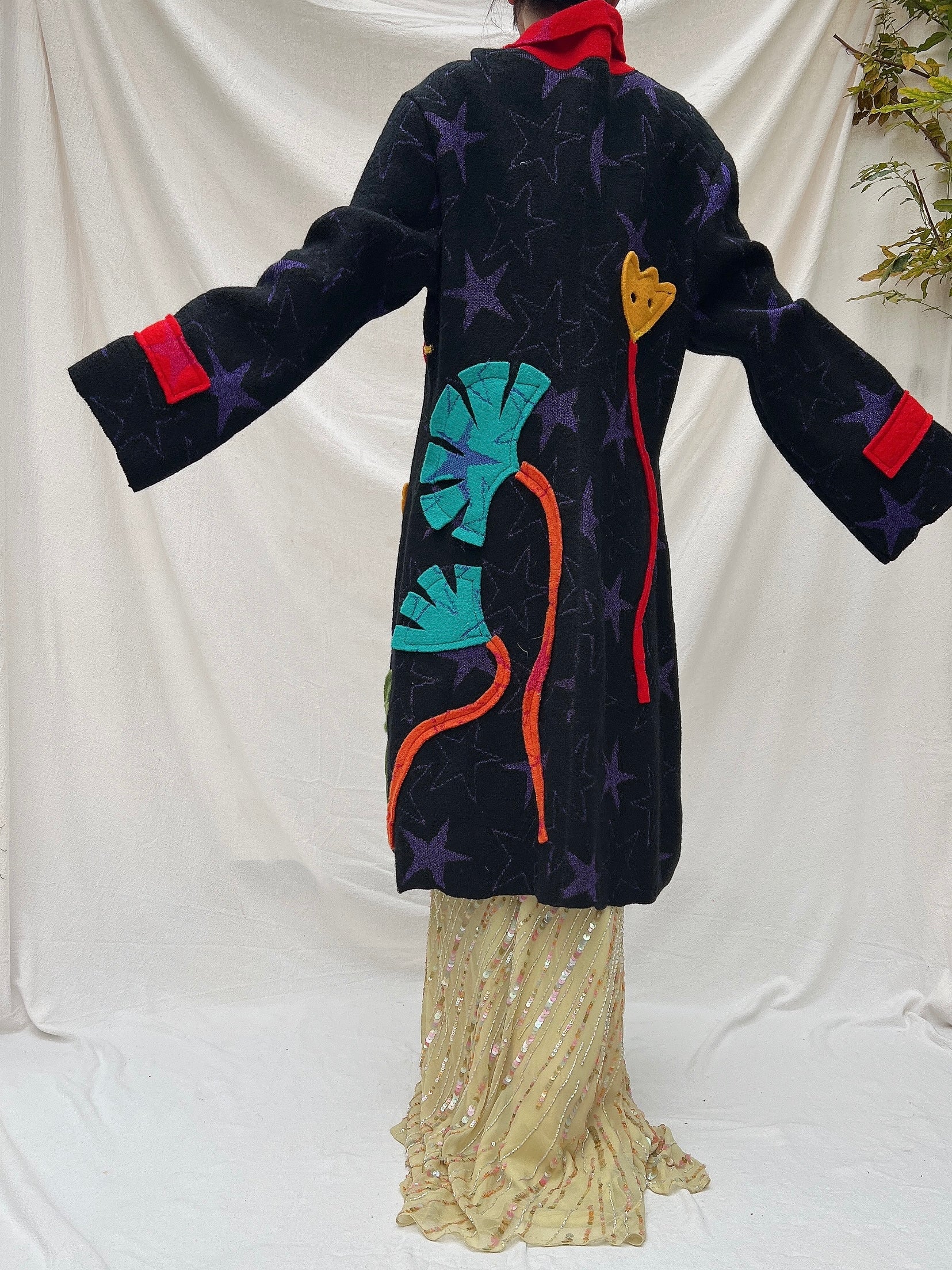 Vintage Wool/Acrylic Coat - M