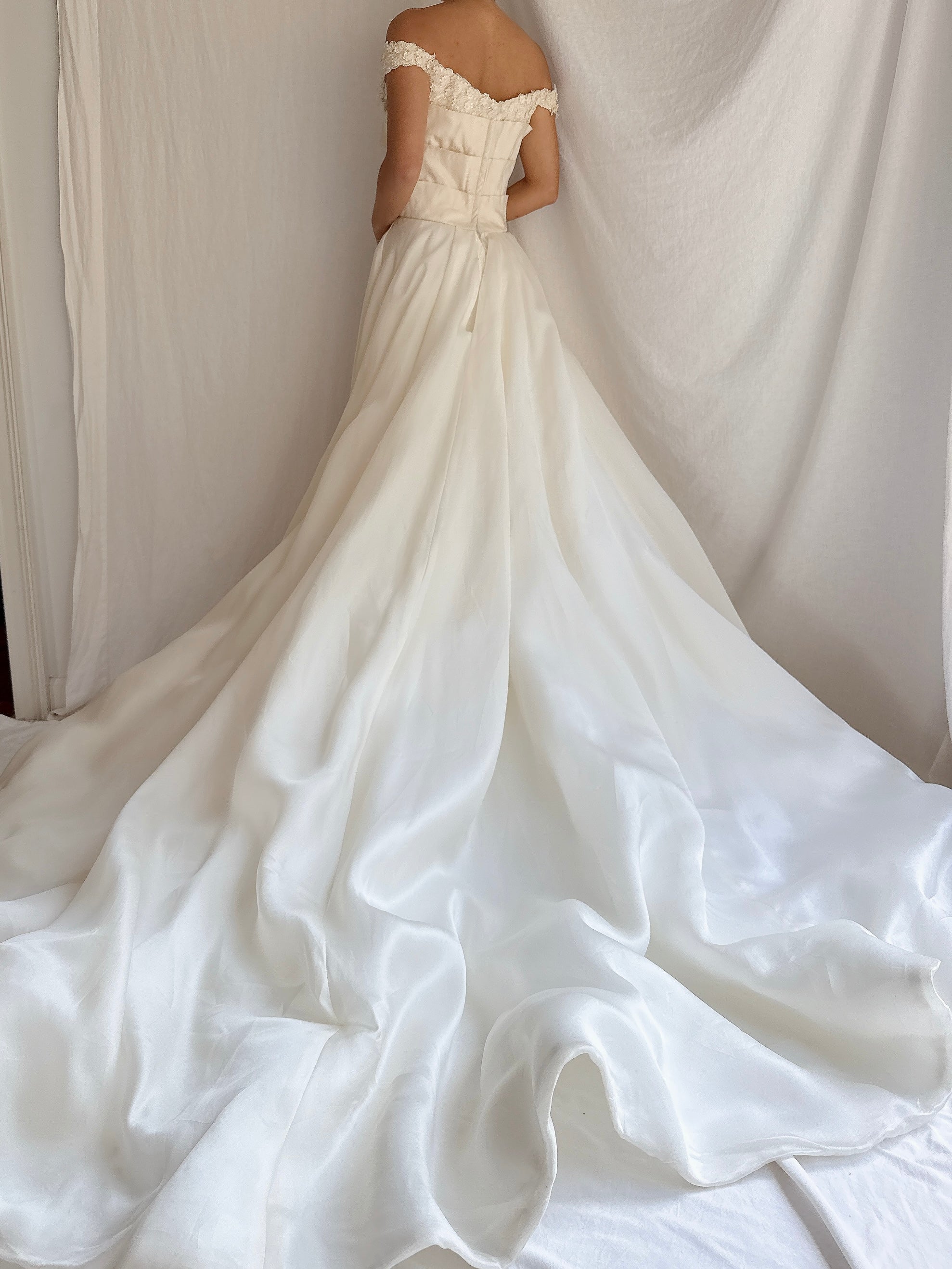 Vintage GIVENCHY Silk Organza Gown - S/4