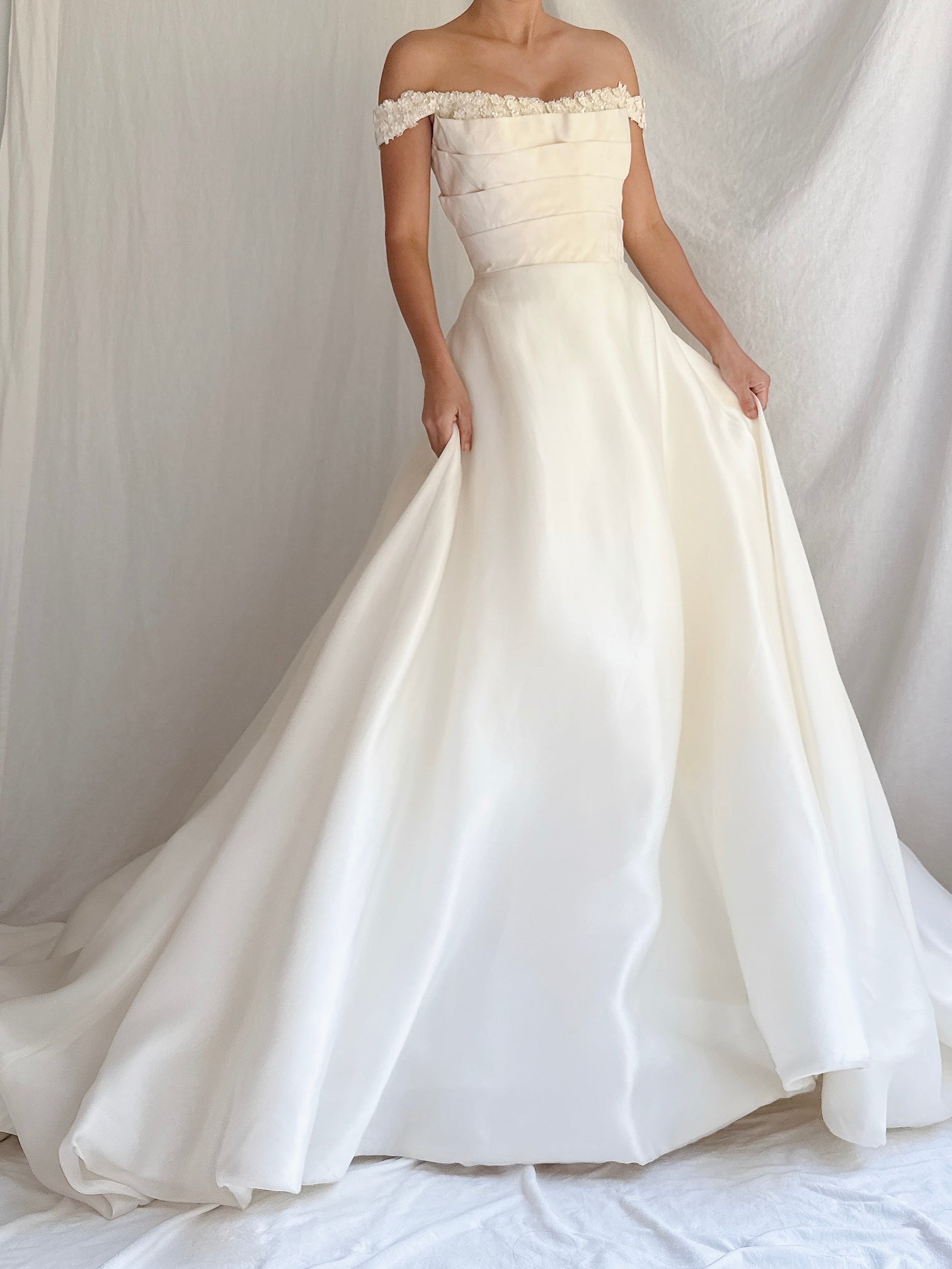Vintage GIVENCHY Silk Organza Gown - S/4