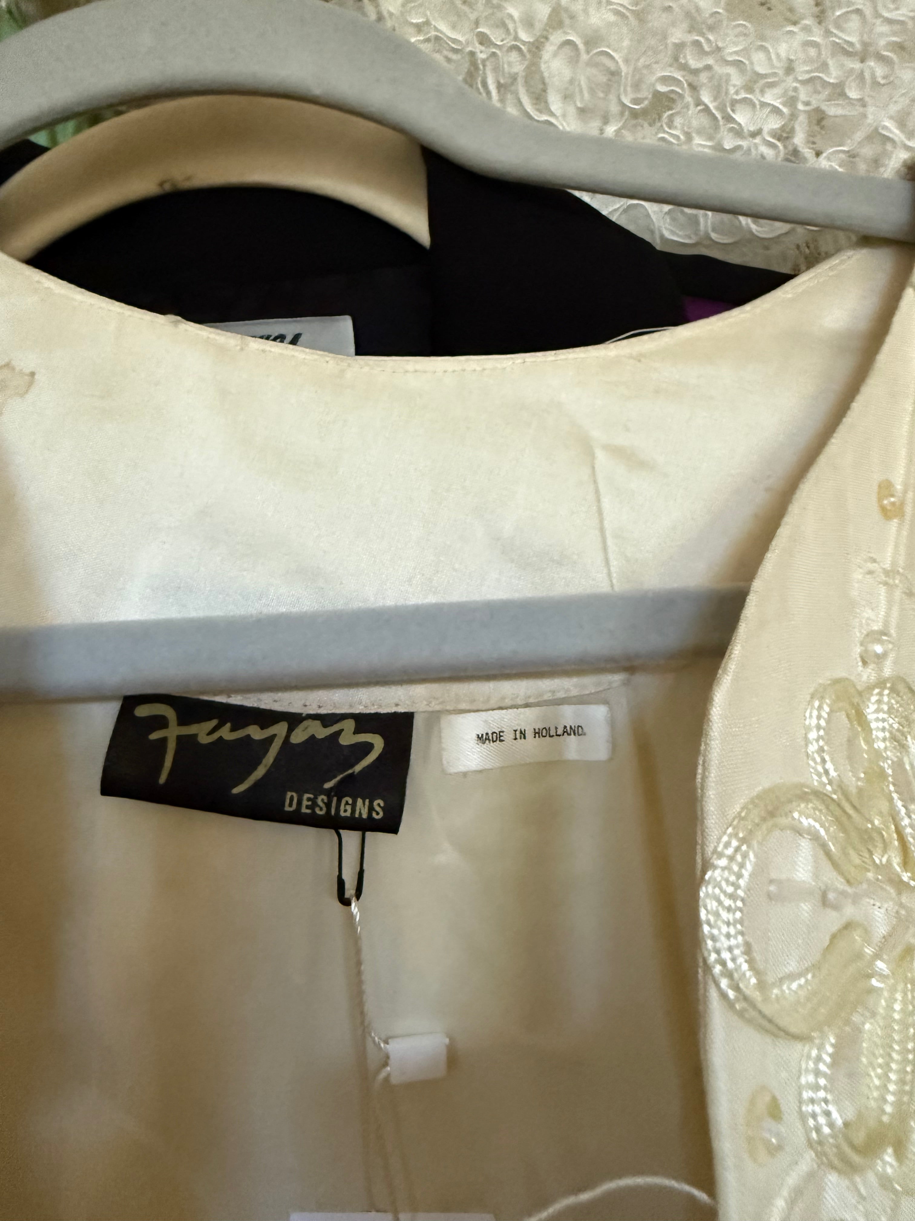 Vintage Fayaz Silk Embroidered Jacket - M