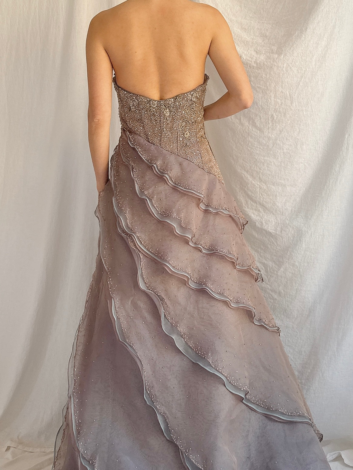 1990s Ysa Makino Organza Dress - M/8