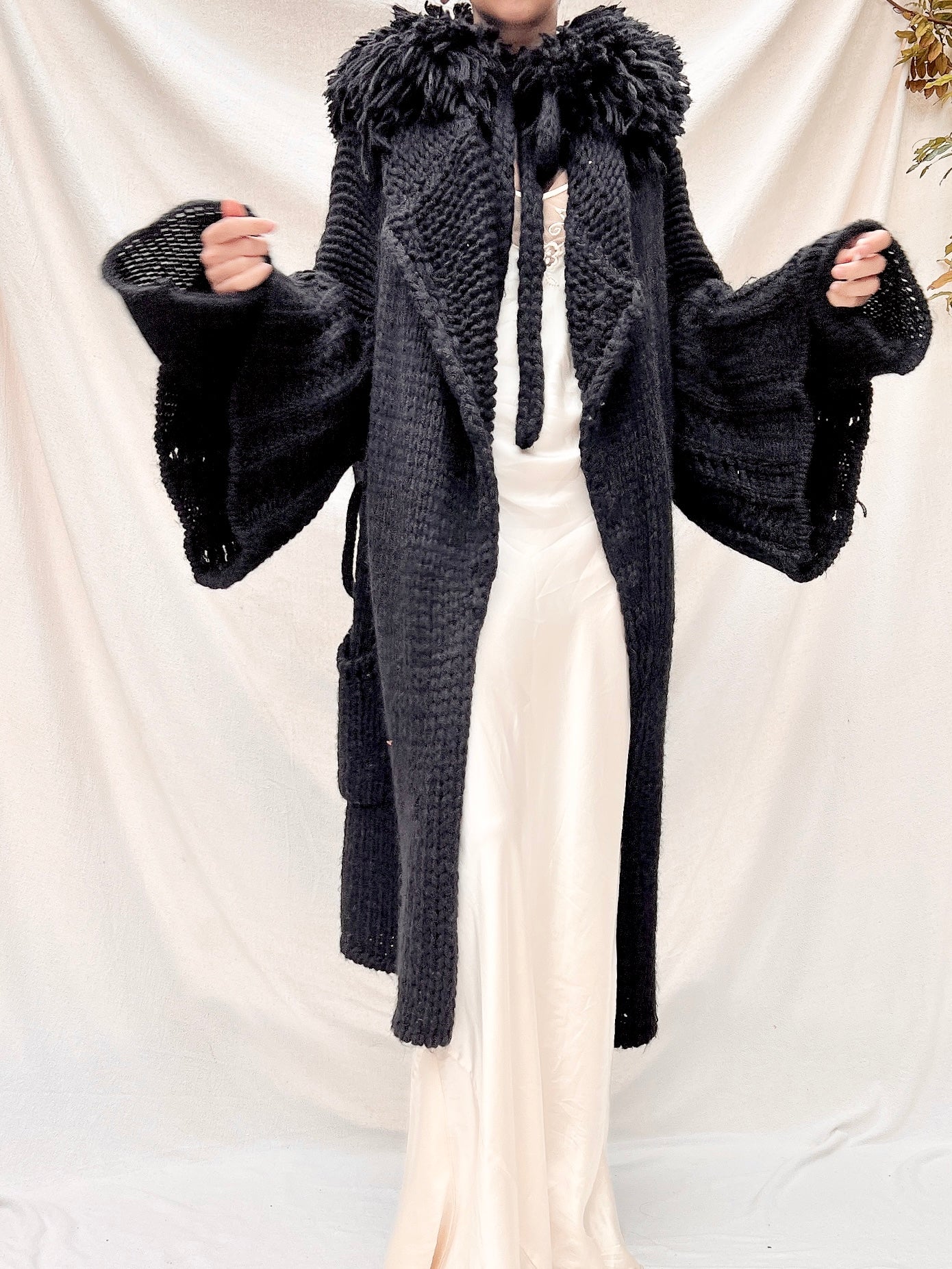 Vintage Italian Knit Duster - OSFM