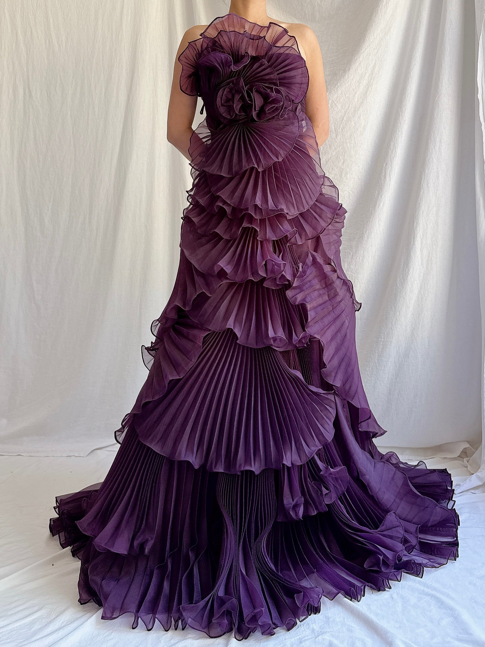 Terani Couture Silk Organza Gown - XS/2