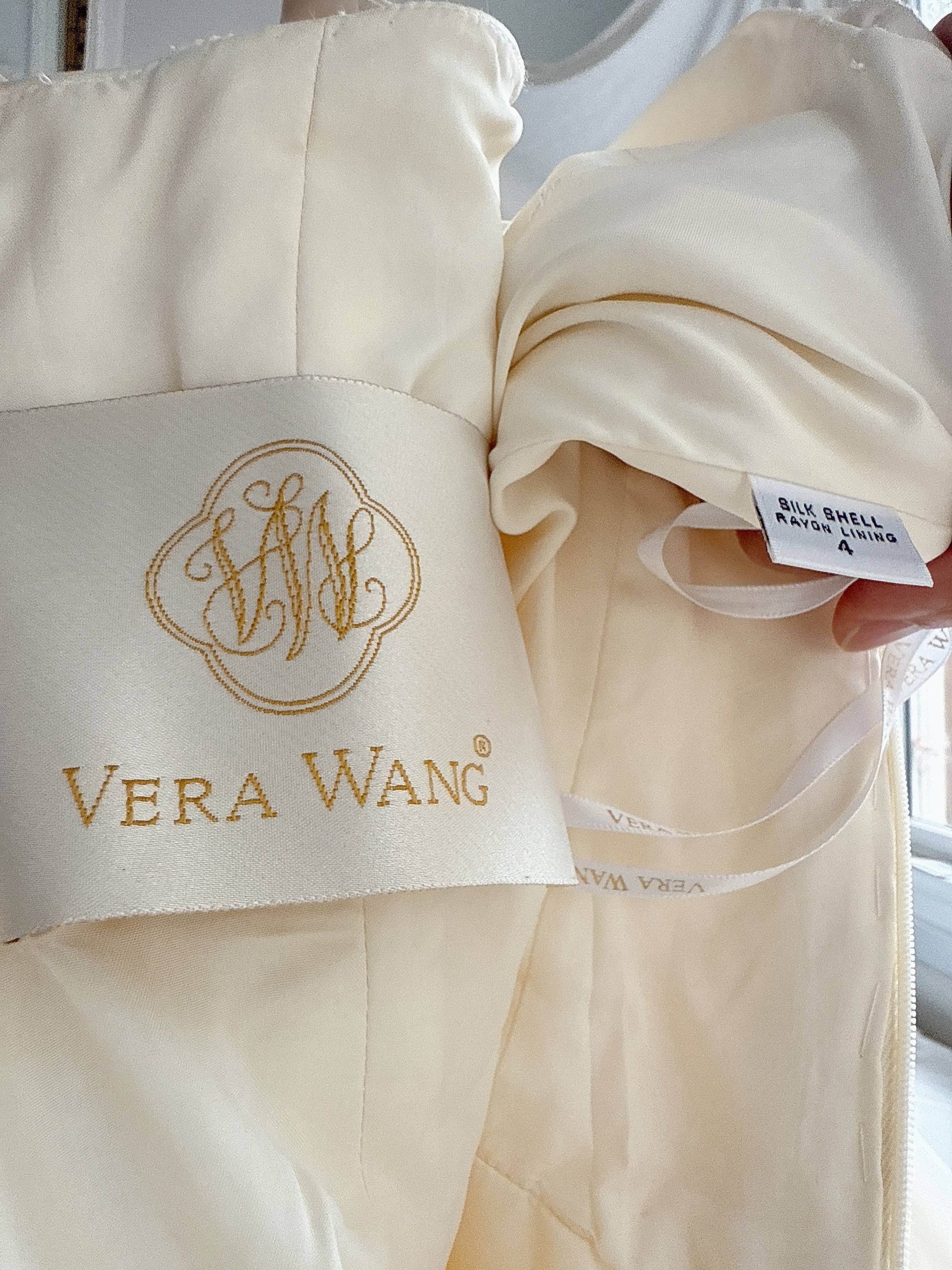 Vintage Vera Wang Silk Organza Gown - XS