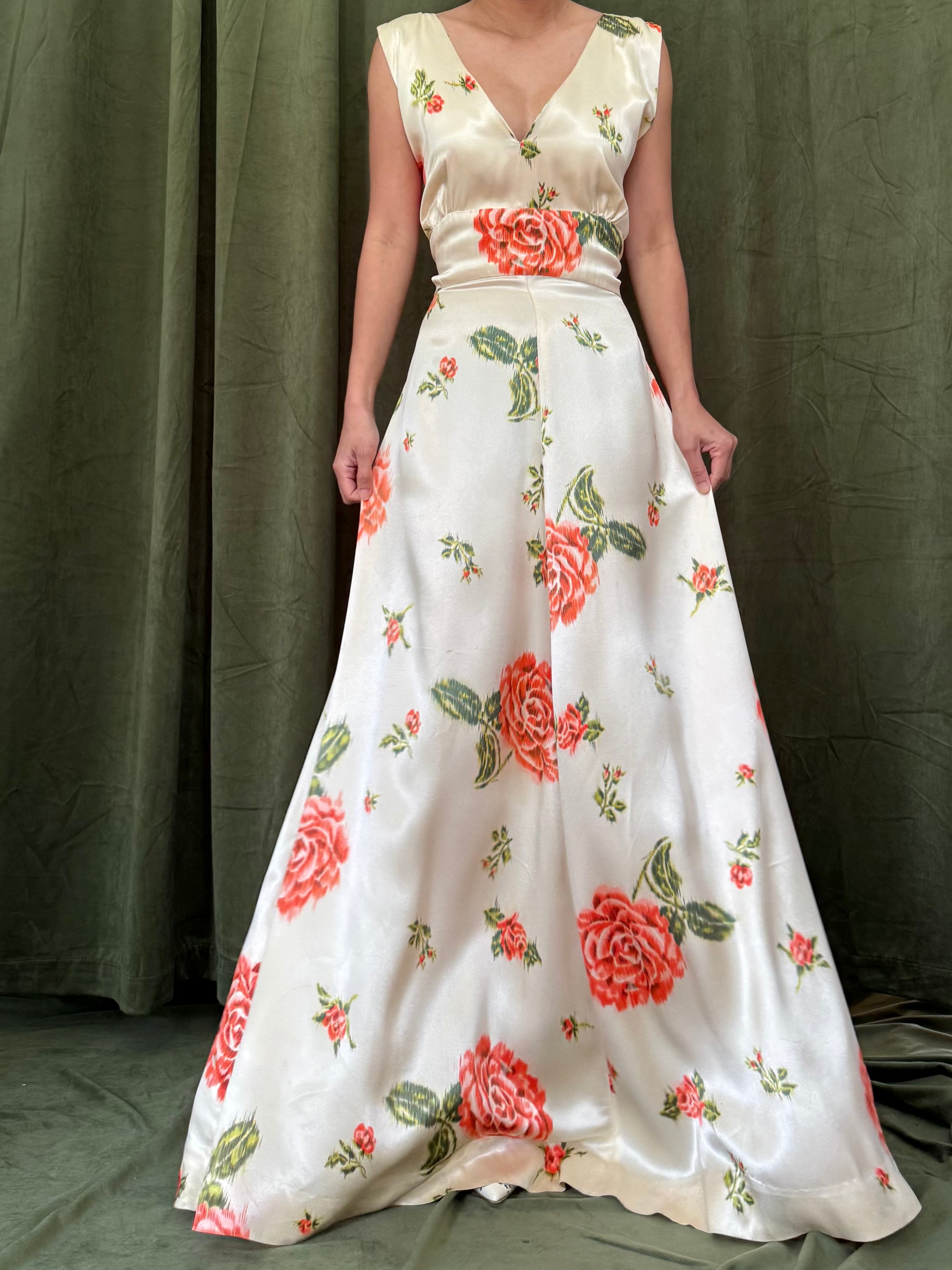 formal 1940s dress 1940's Formal Dress