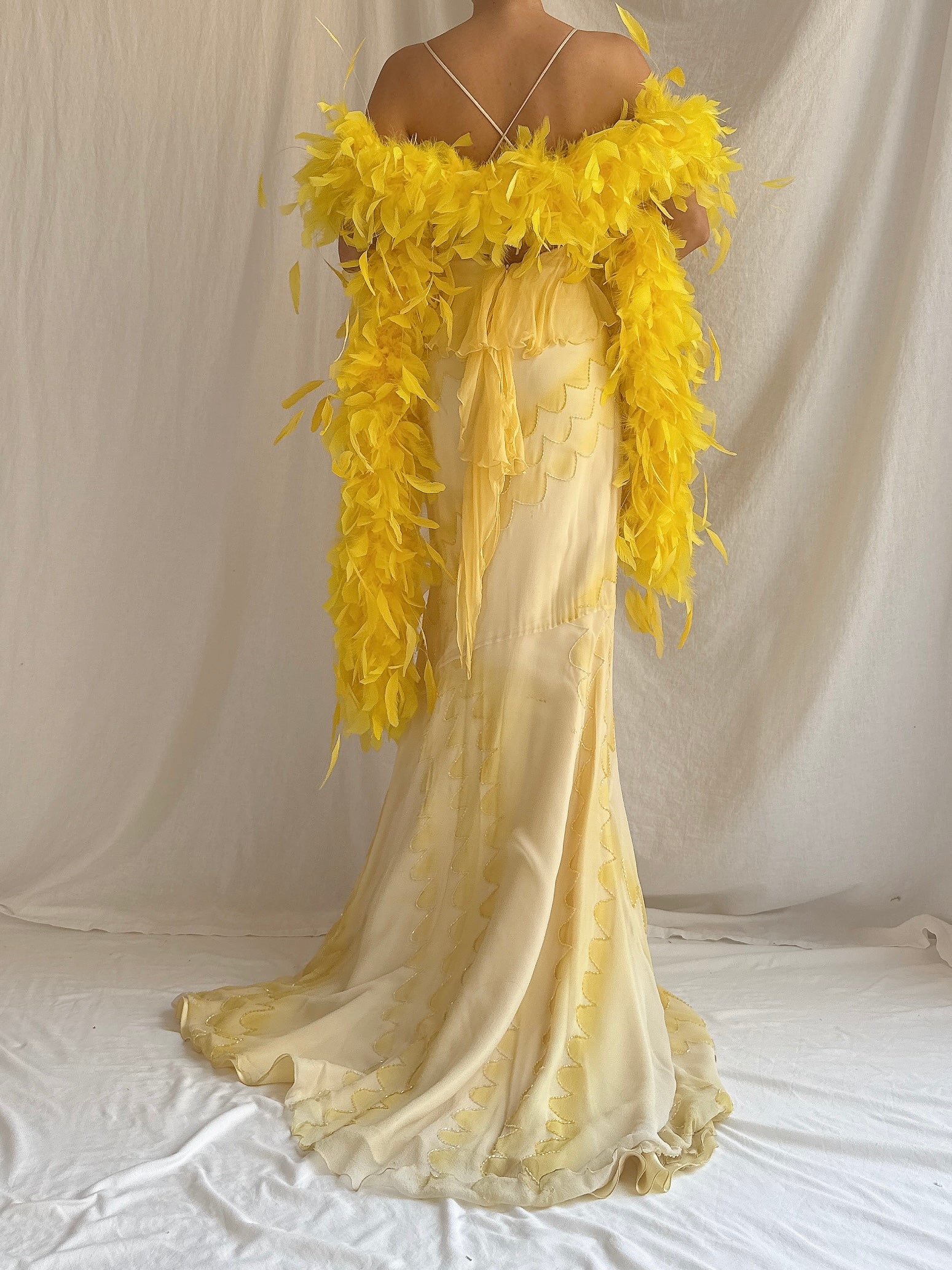 Vintage IF Couture Silk Gown - IT 44/M/L