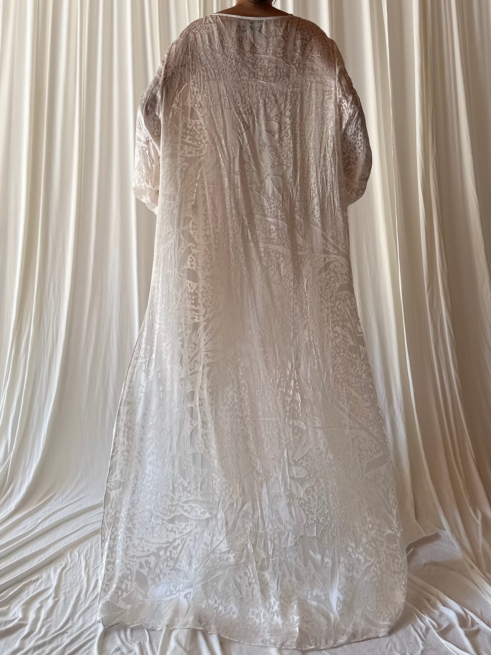 Vintage Victoria Jane Silk Duster - OSFM