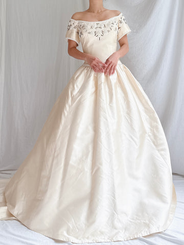 Vintage Richard Glassgow Sill Gown - S/6