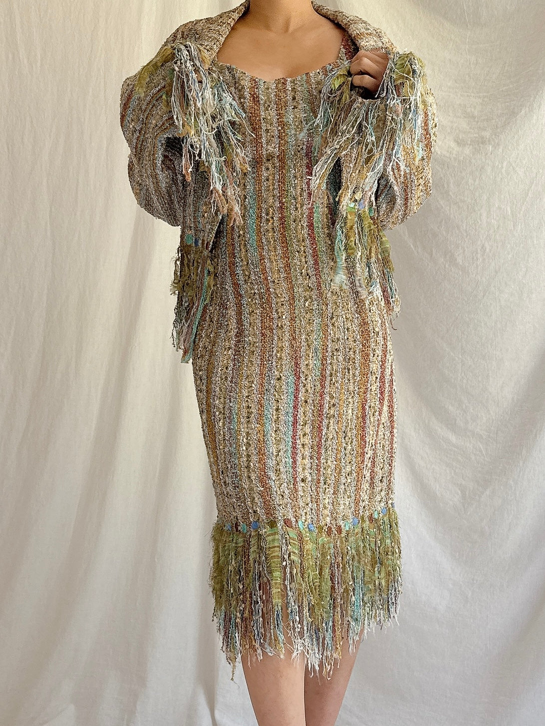 Vintage Jiki Paris Tweed Set - FR 44