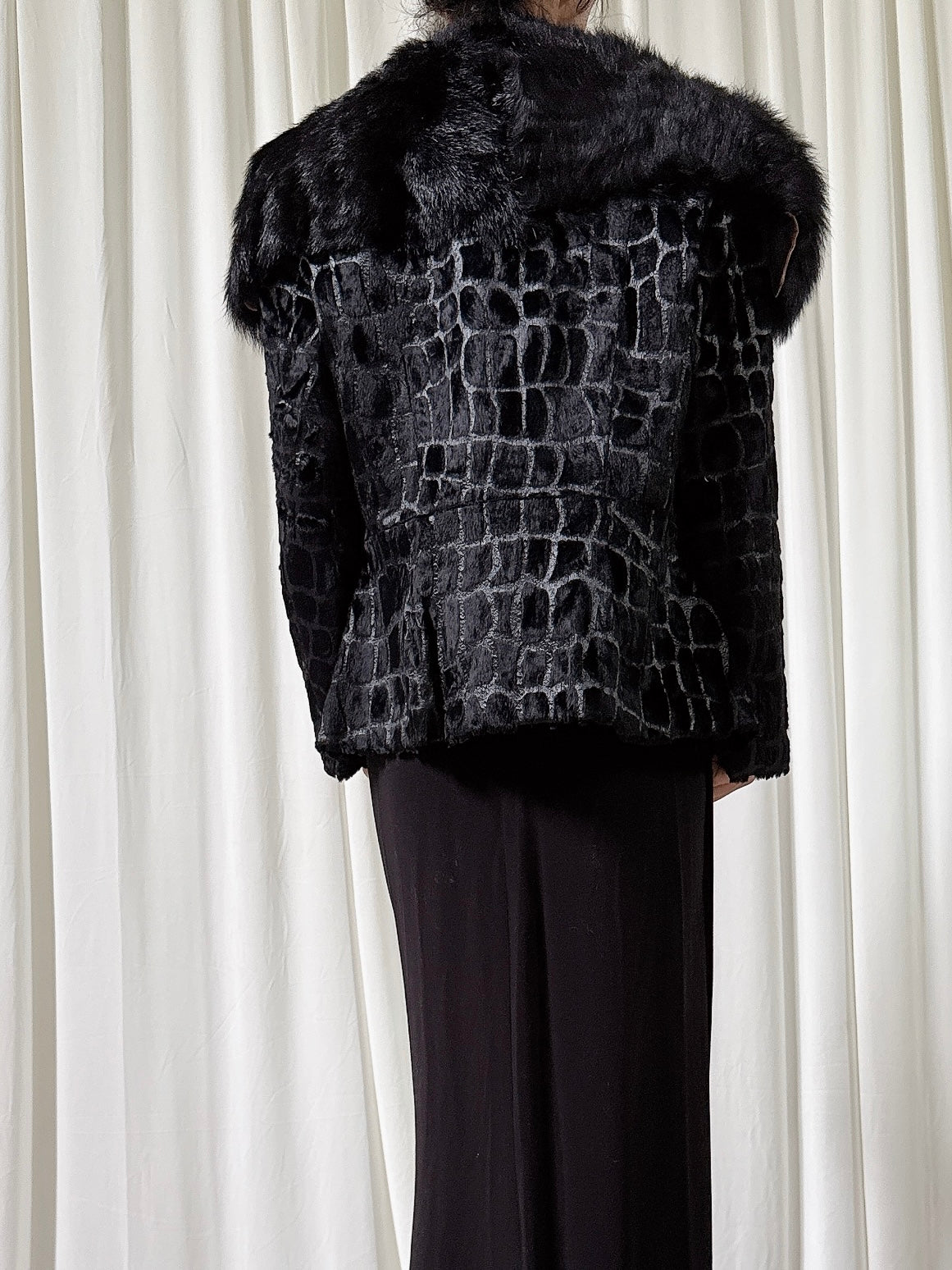 Vintage Futura Black Jacket - 44