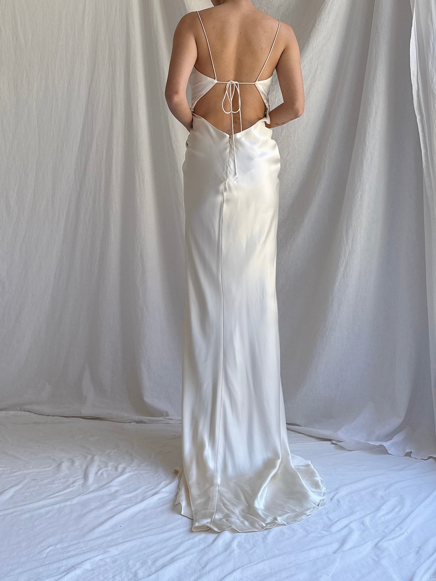 Vintage Monique Silk Bliss Bias Slip Gown - S-L
