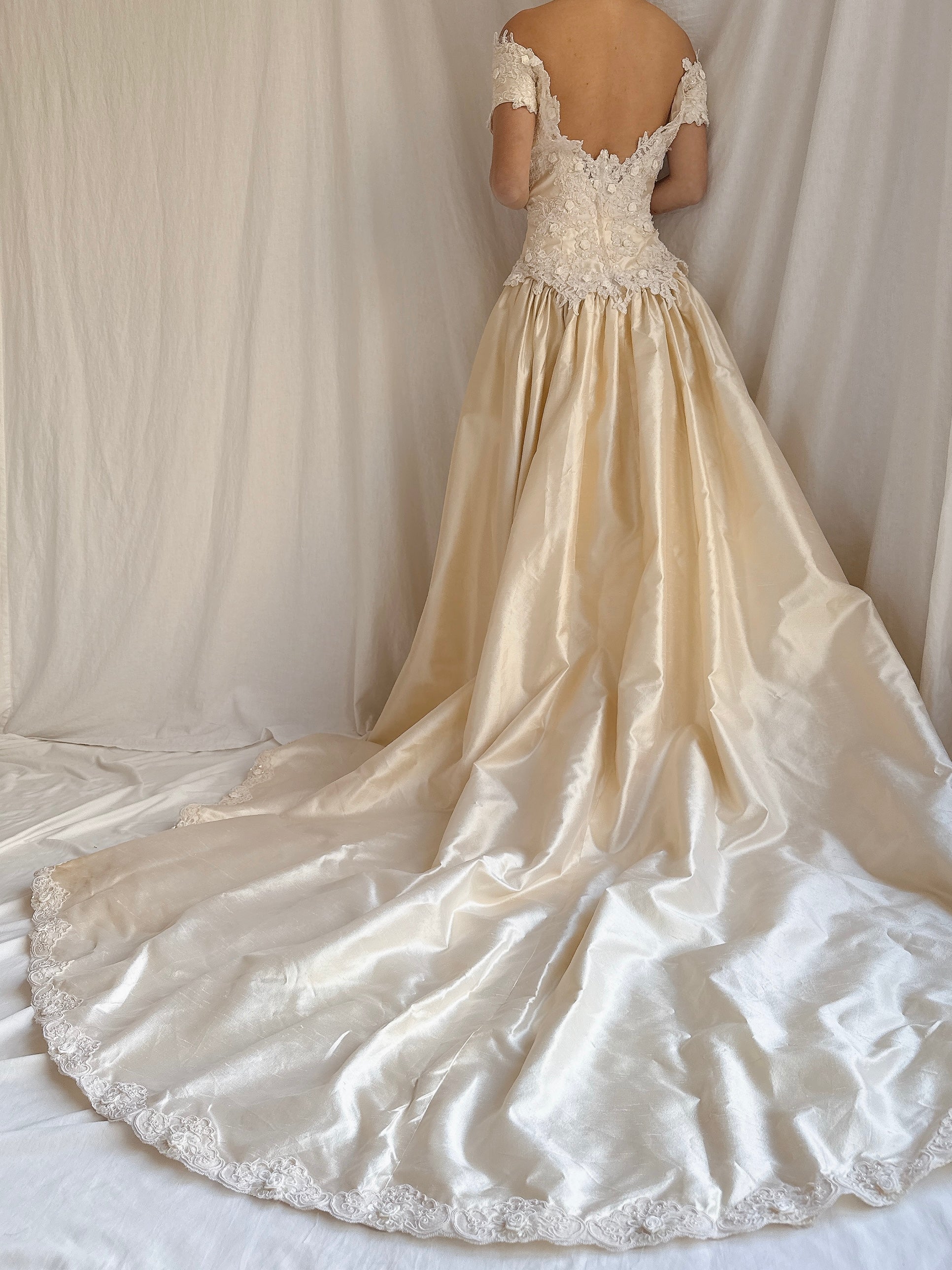 Vintage Silk 2-Piece Set - S