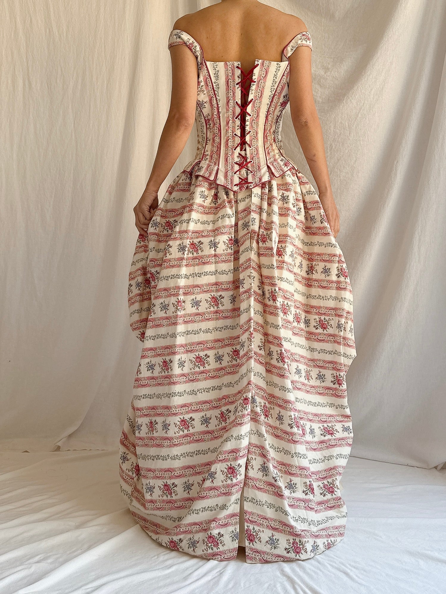 Vintage 3-Piece Cotton/Silk Set - M