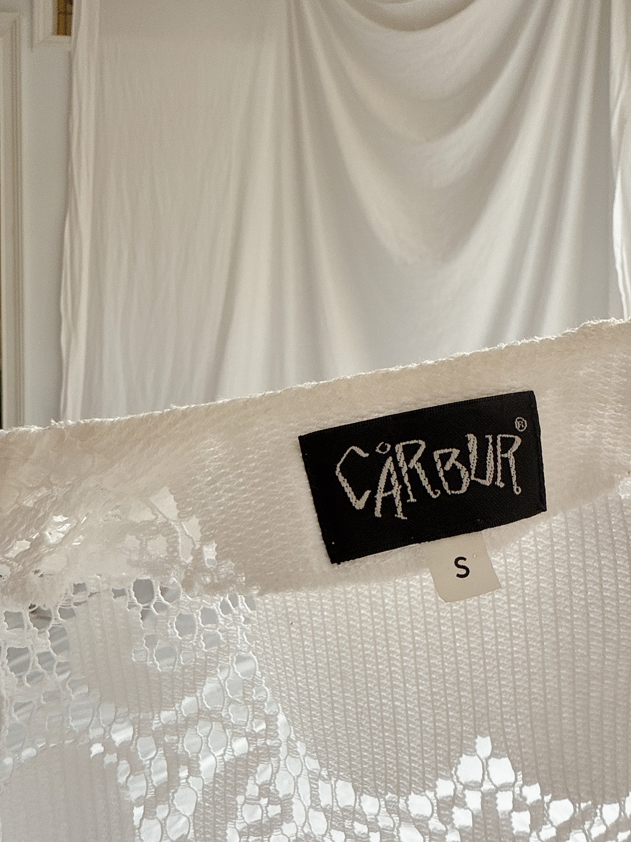 Vintage Carbur Fringe Duster Vest - S