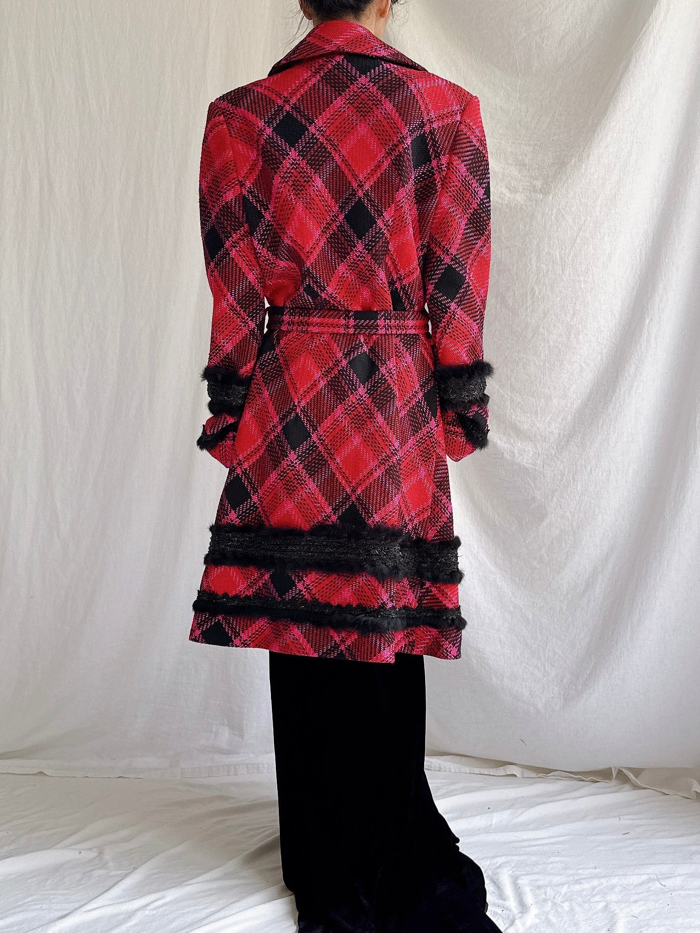 Vintage Cottonade Paris Wool/Poly Coat - M/FR44