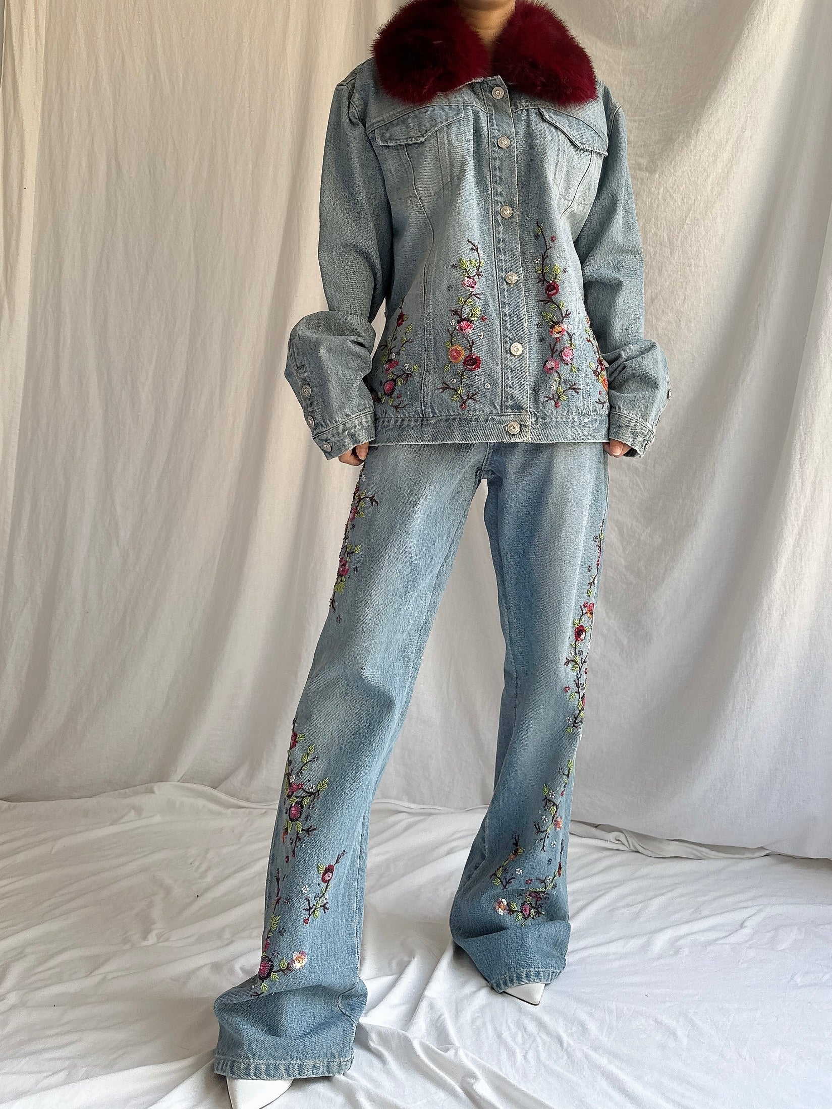 Vintage Ricci Andrist Italy Denim Set - IT46