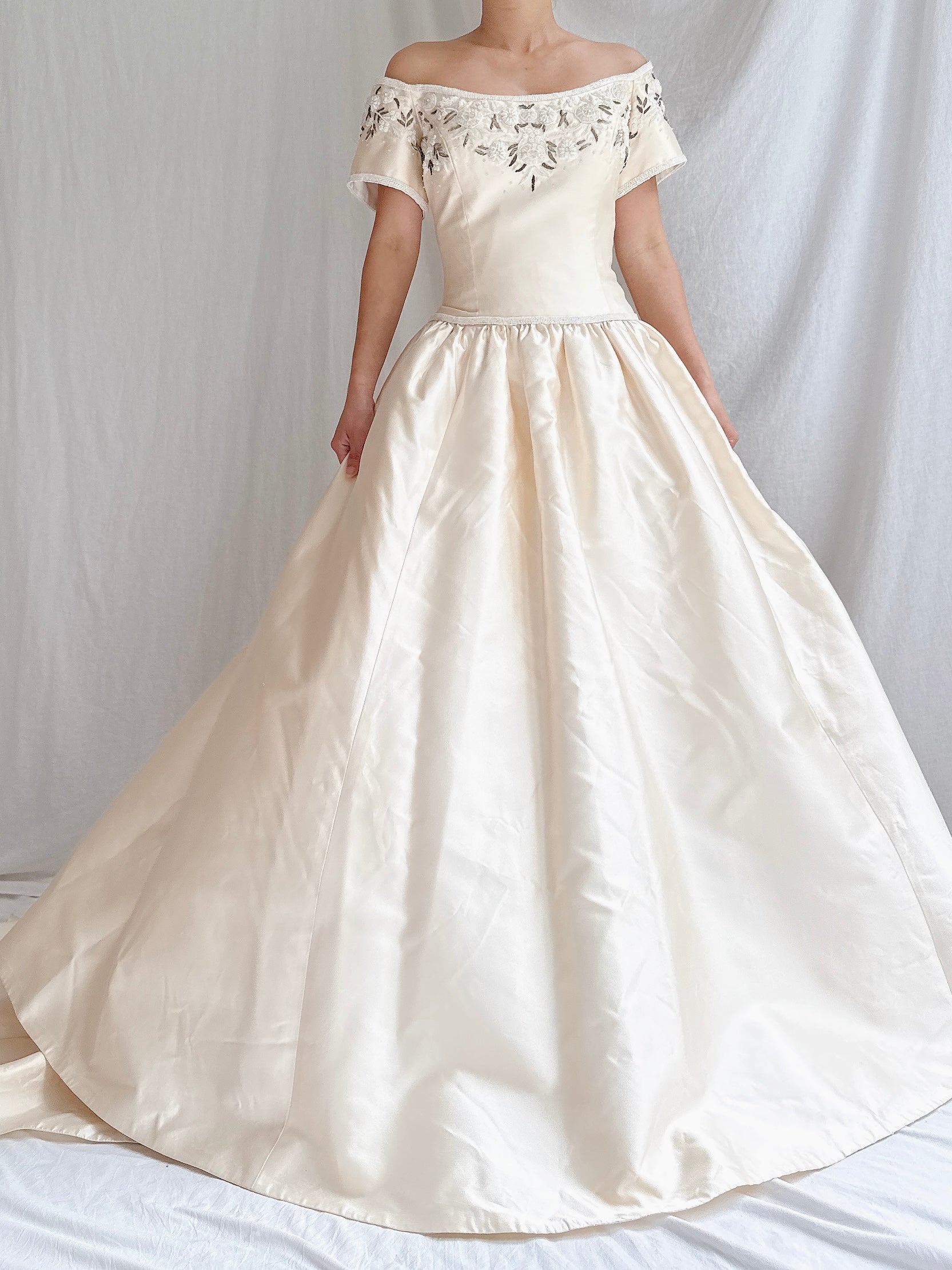 Vintage Richard Glassgow Sill Gown - S/6