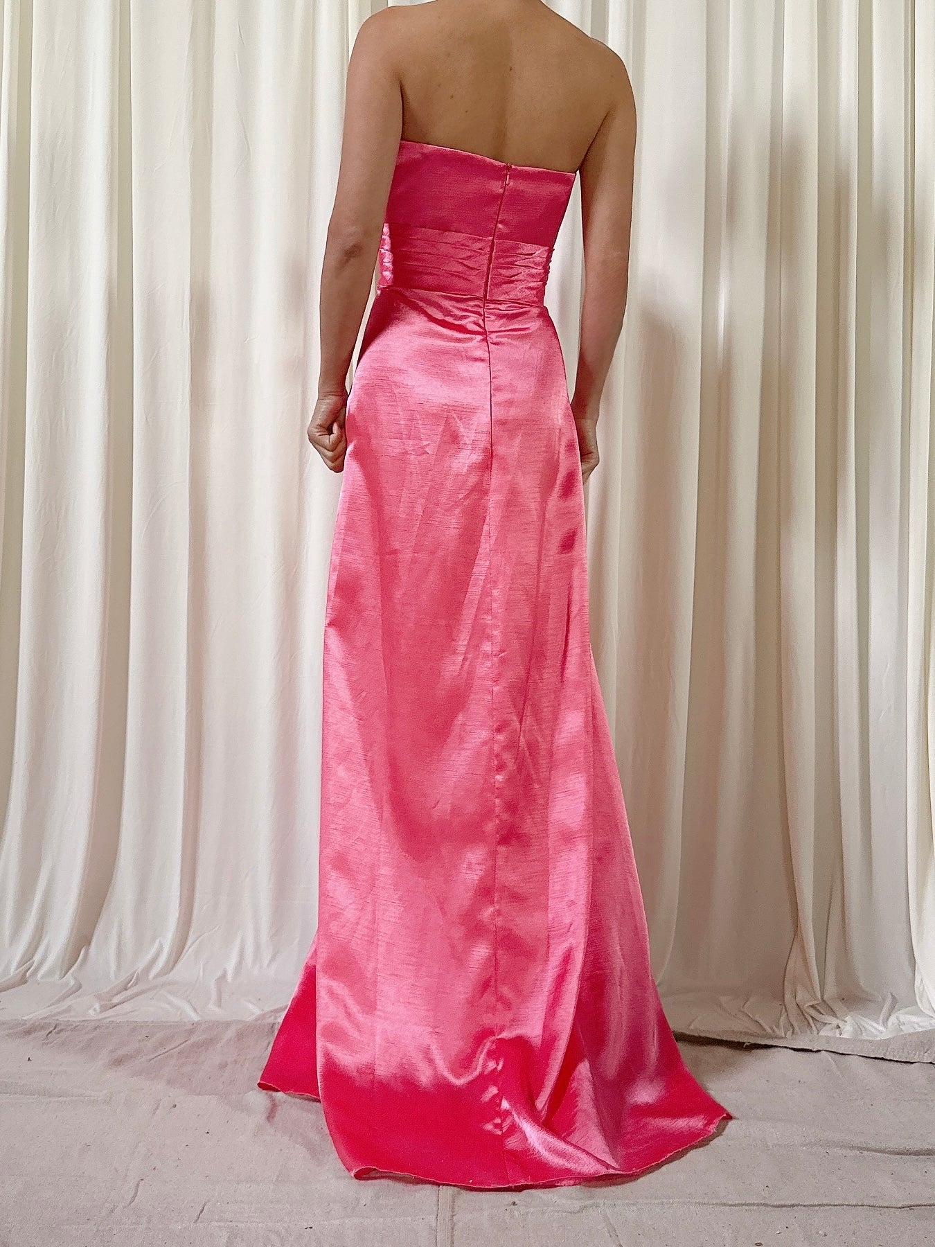 Vintage Couture Club Pink Dress - Size 18