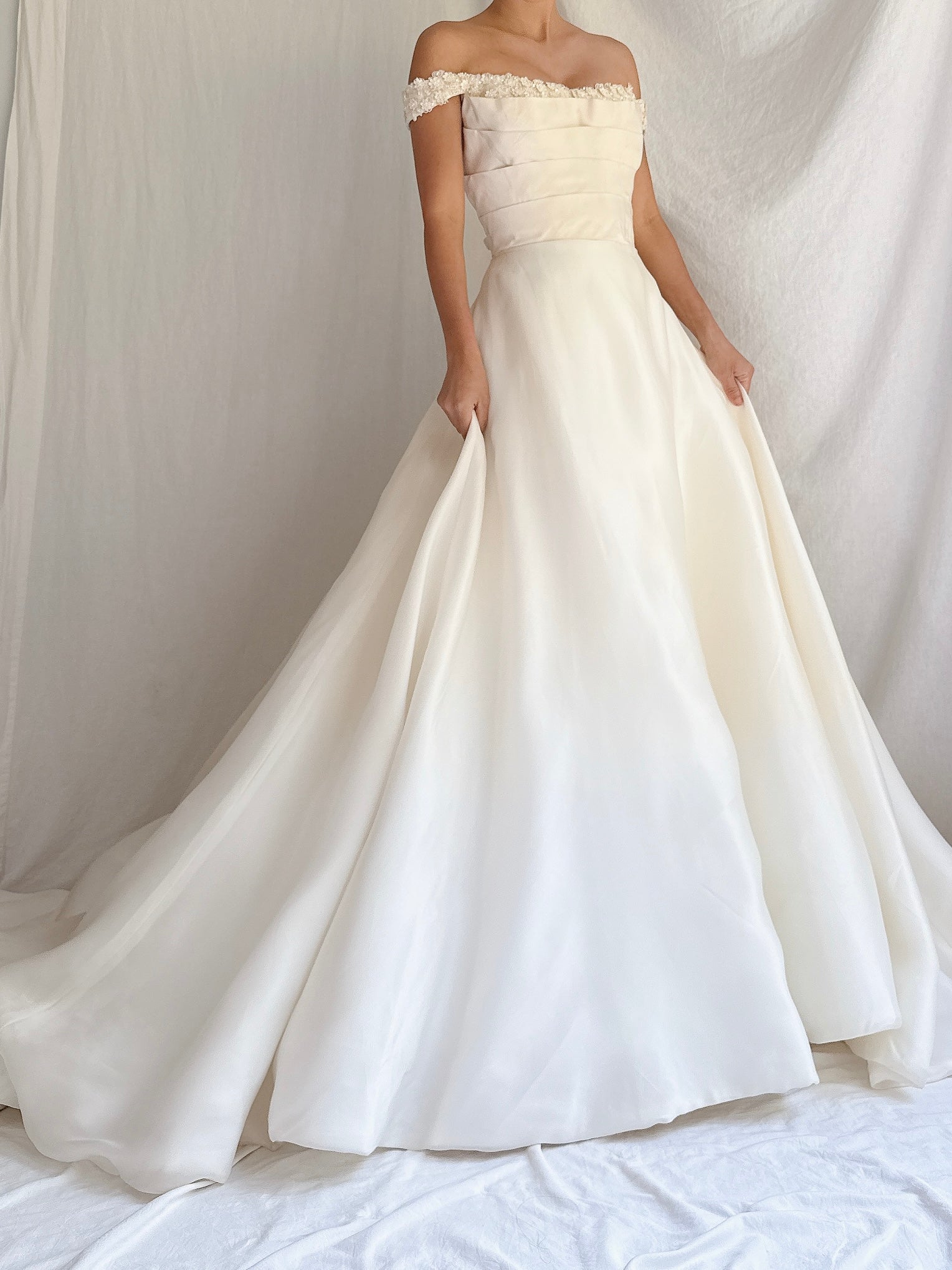 Vintage GIVENCHY Silk Organza Gown - S/4