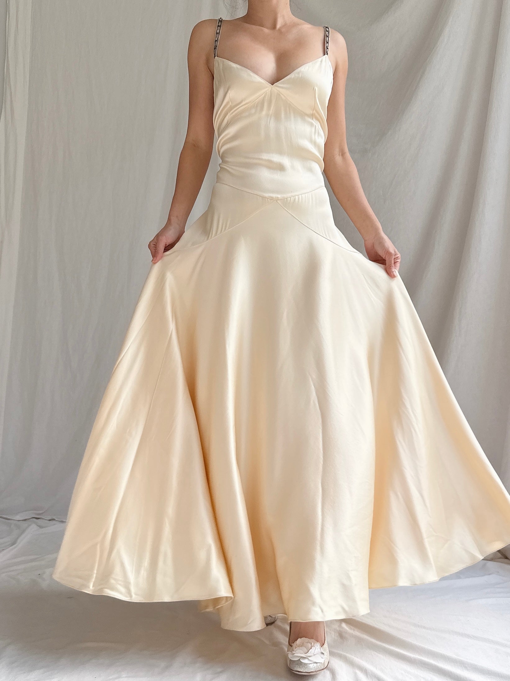 Vintage Chloe Silk Gown - S