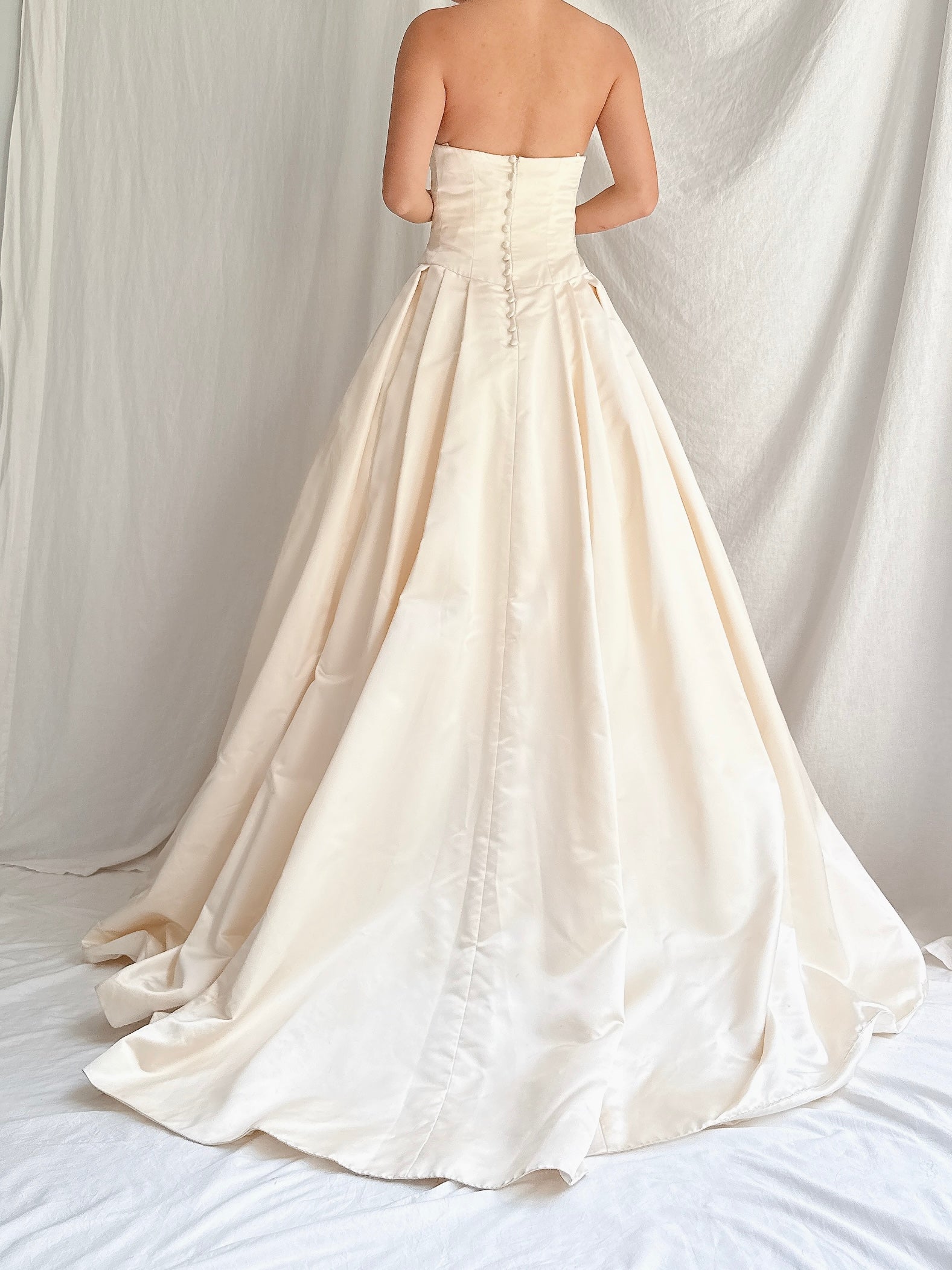 1990s Wearkstatt Silk Gown - S/M 8