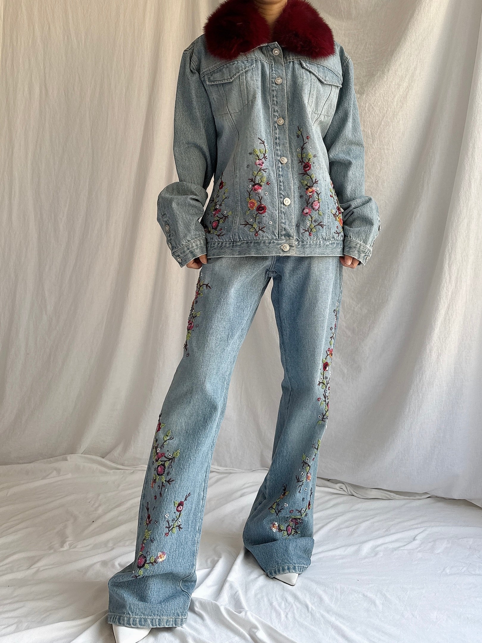 Vintage Ricci Andrist Italy Denim Set - IT46