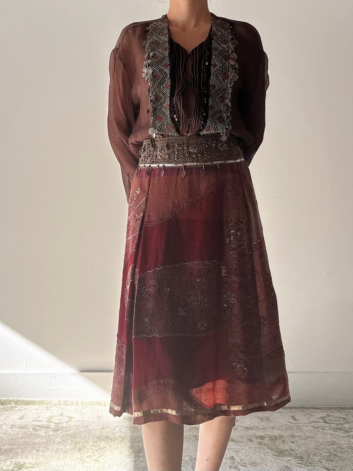 Vintage Serena Kay Wool 2 Piece Set