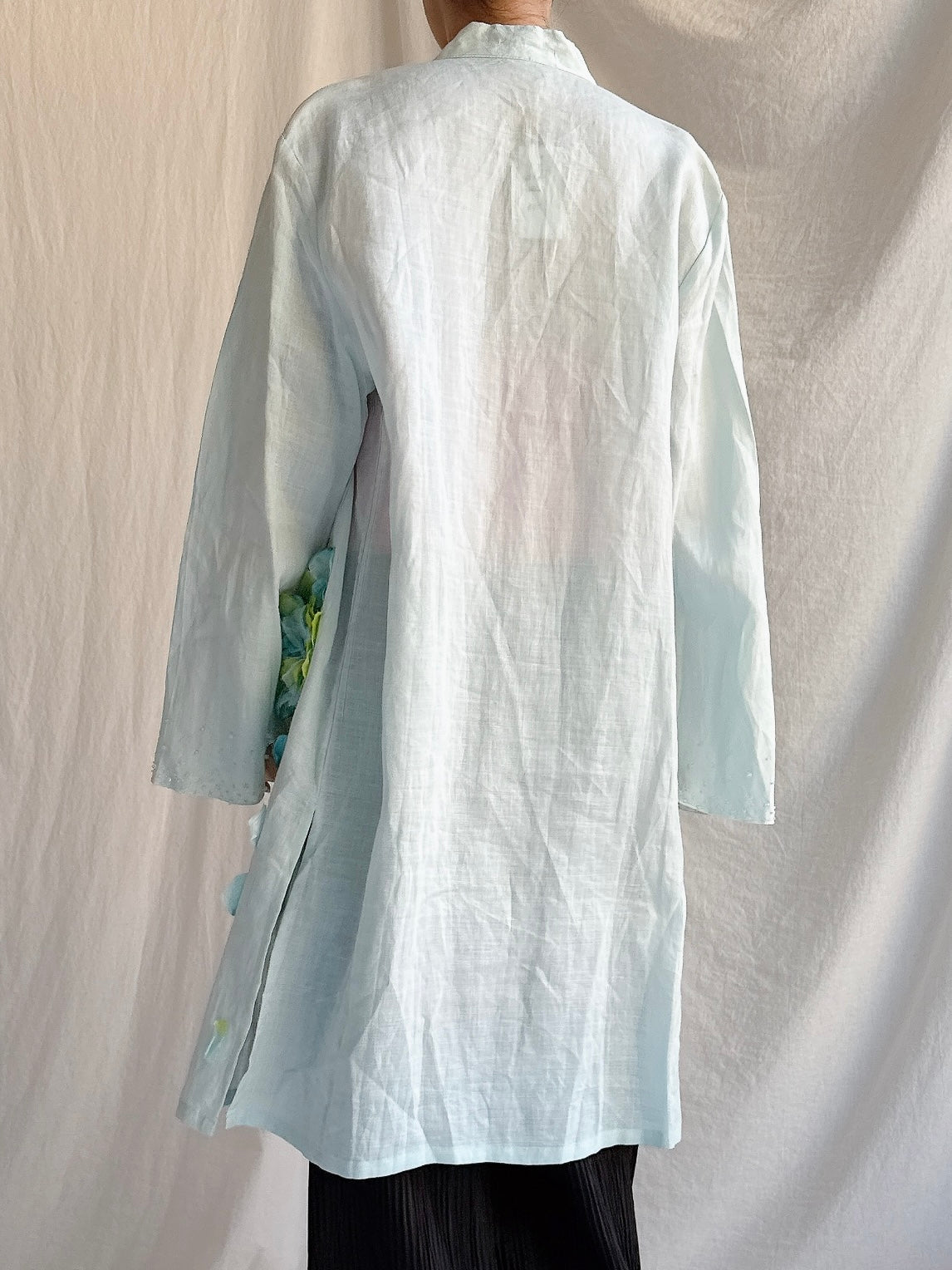 Vintage Butler Wilson Linen Duster - M
