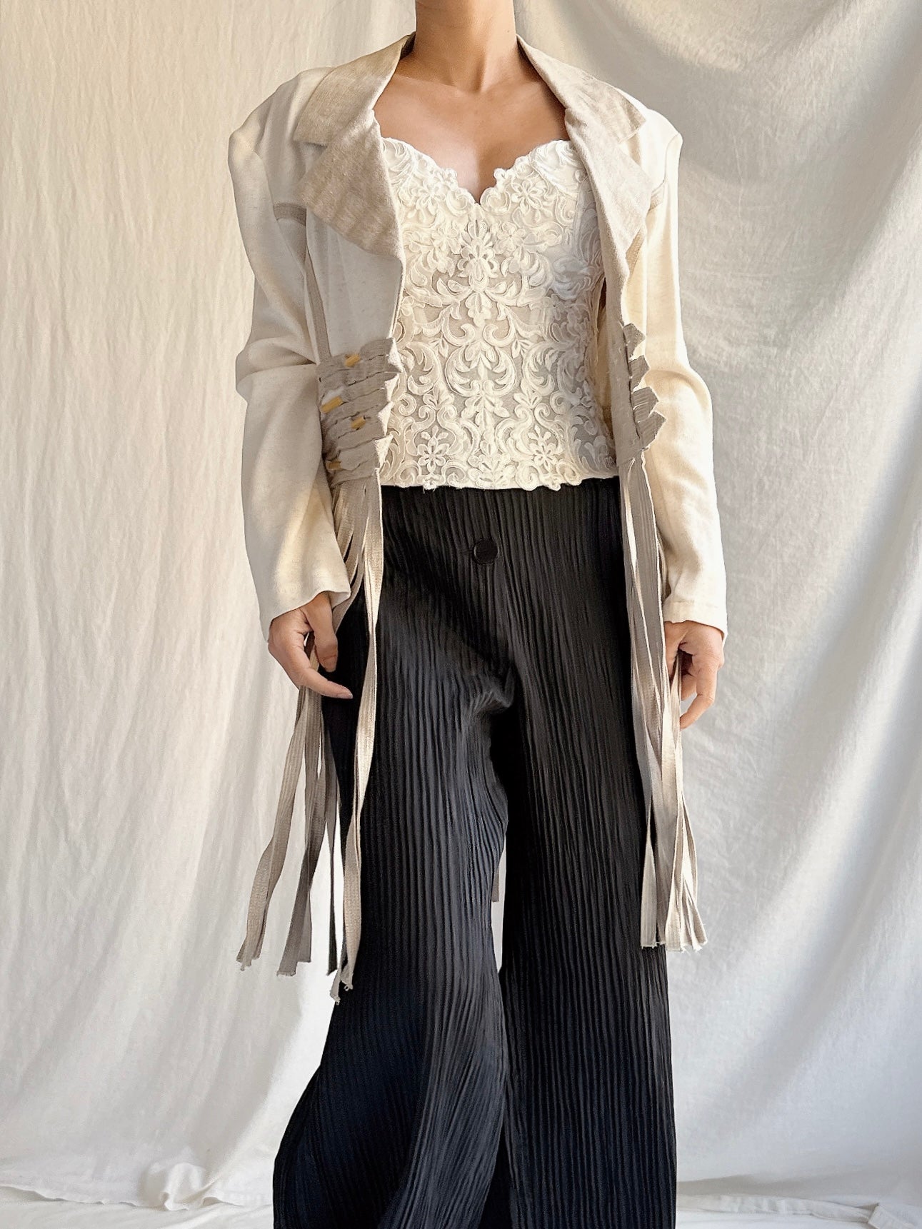 Vintage Patricia Forgeal France Duster - M