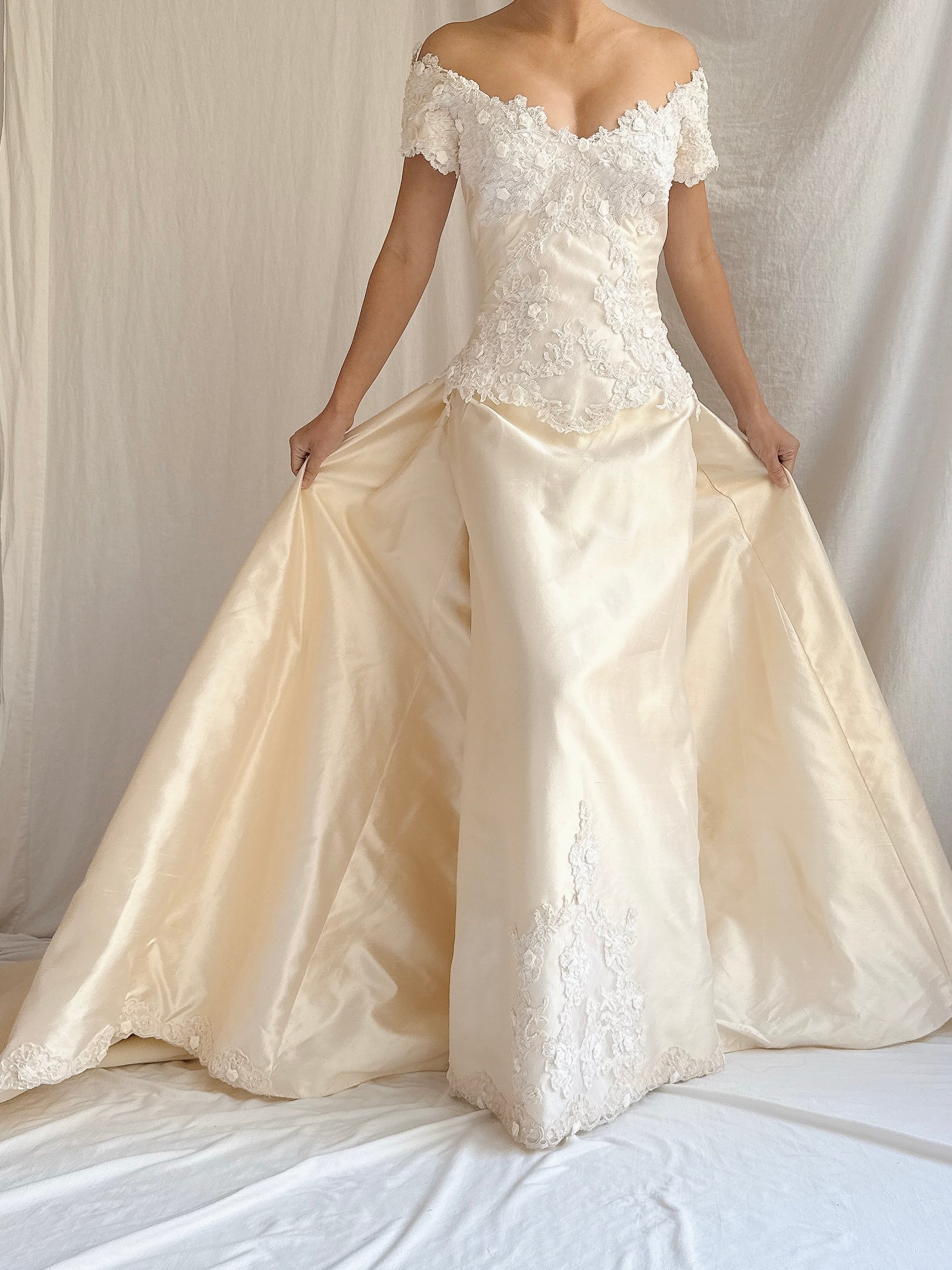 Vintage Silk 2-Piece Set - S