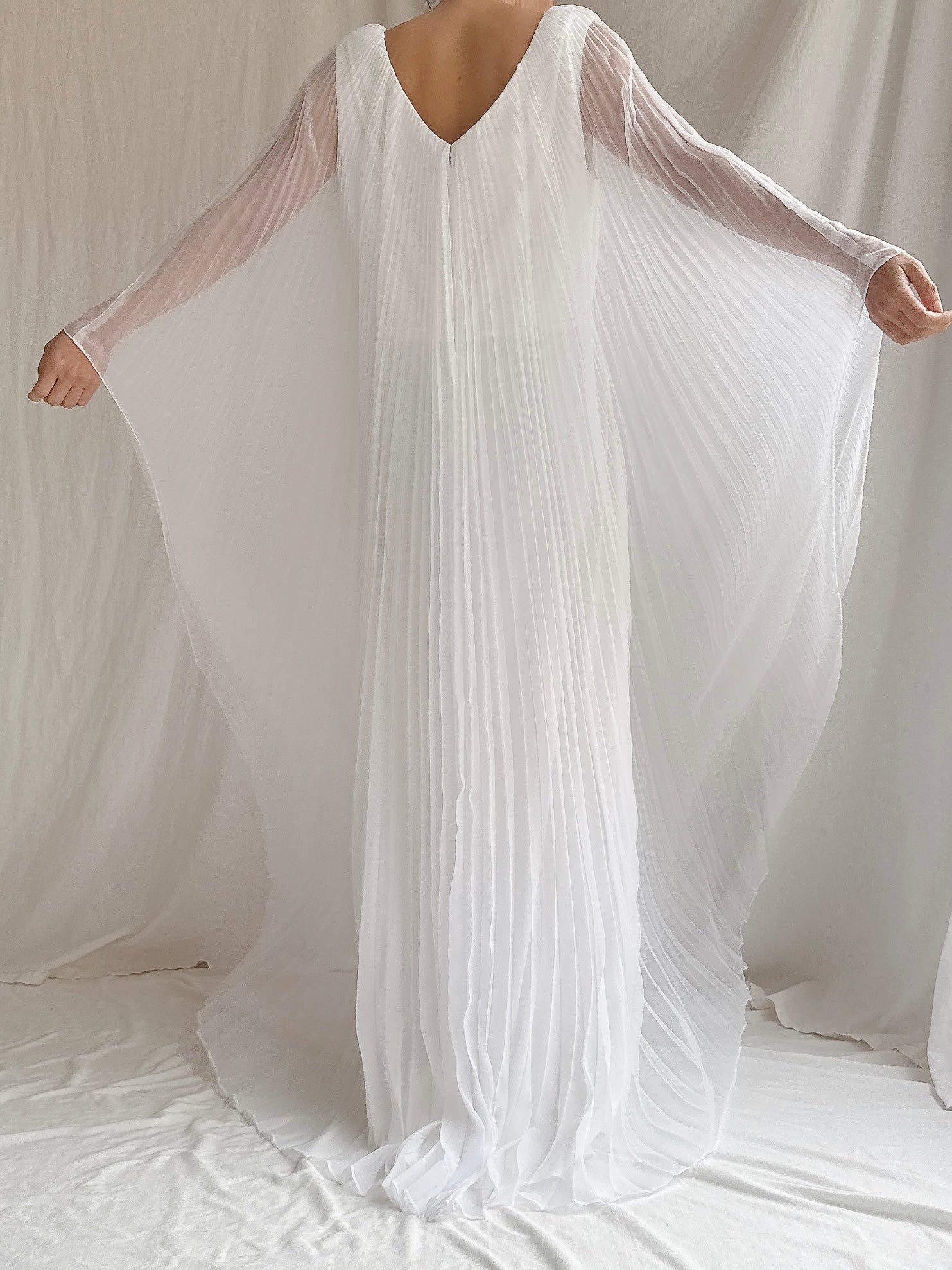 1960s Chiffon Catan Dress - M/L