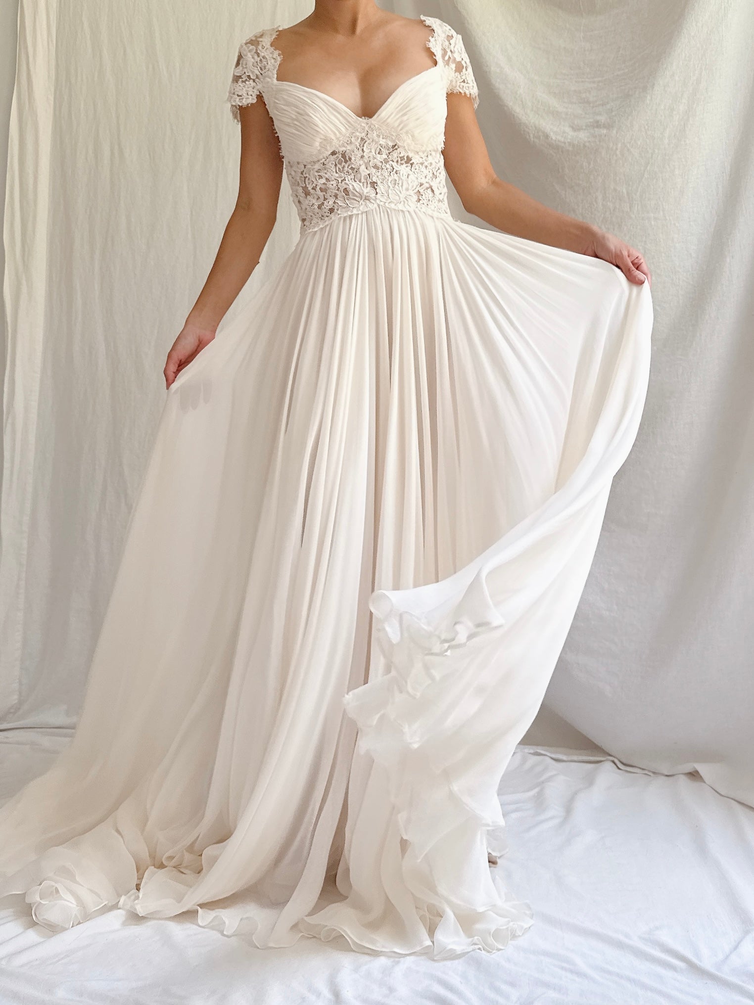 Vintage Reem Acra Silk Gown - S/4