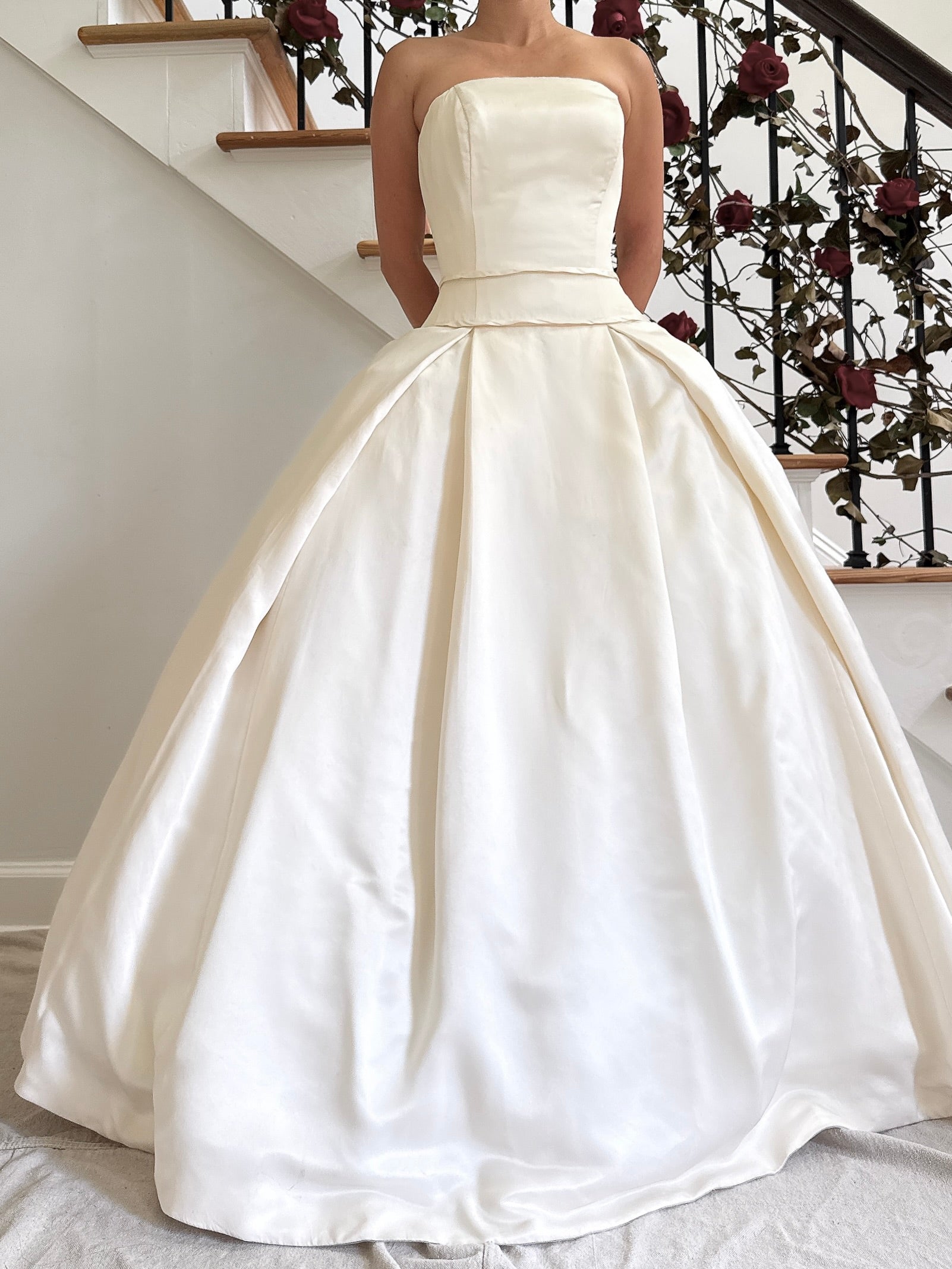 1990s Vera Wang Silk Dress - S/6/8