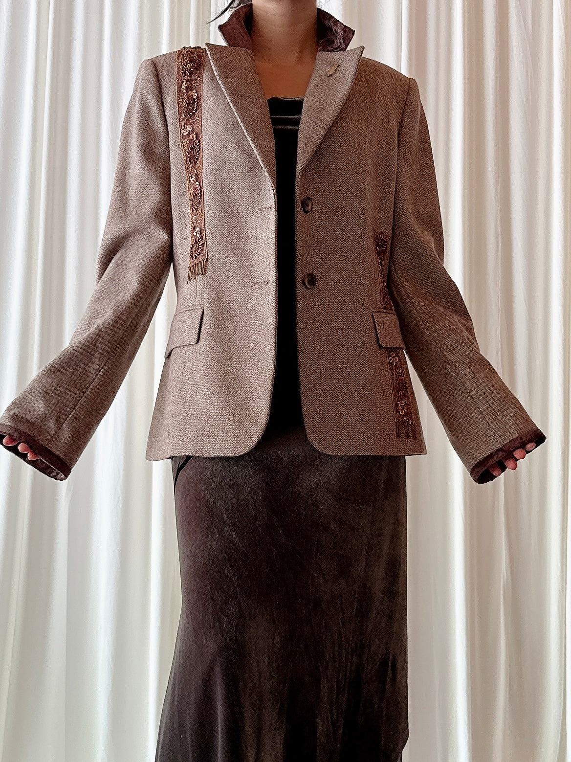 Vintage Alliage Wool Jacket - FR 44