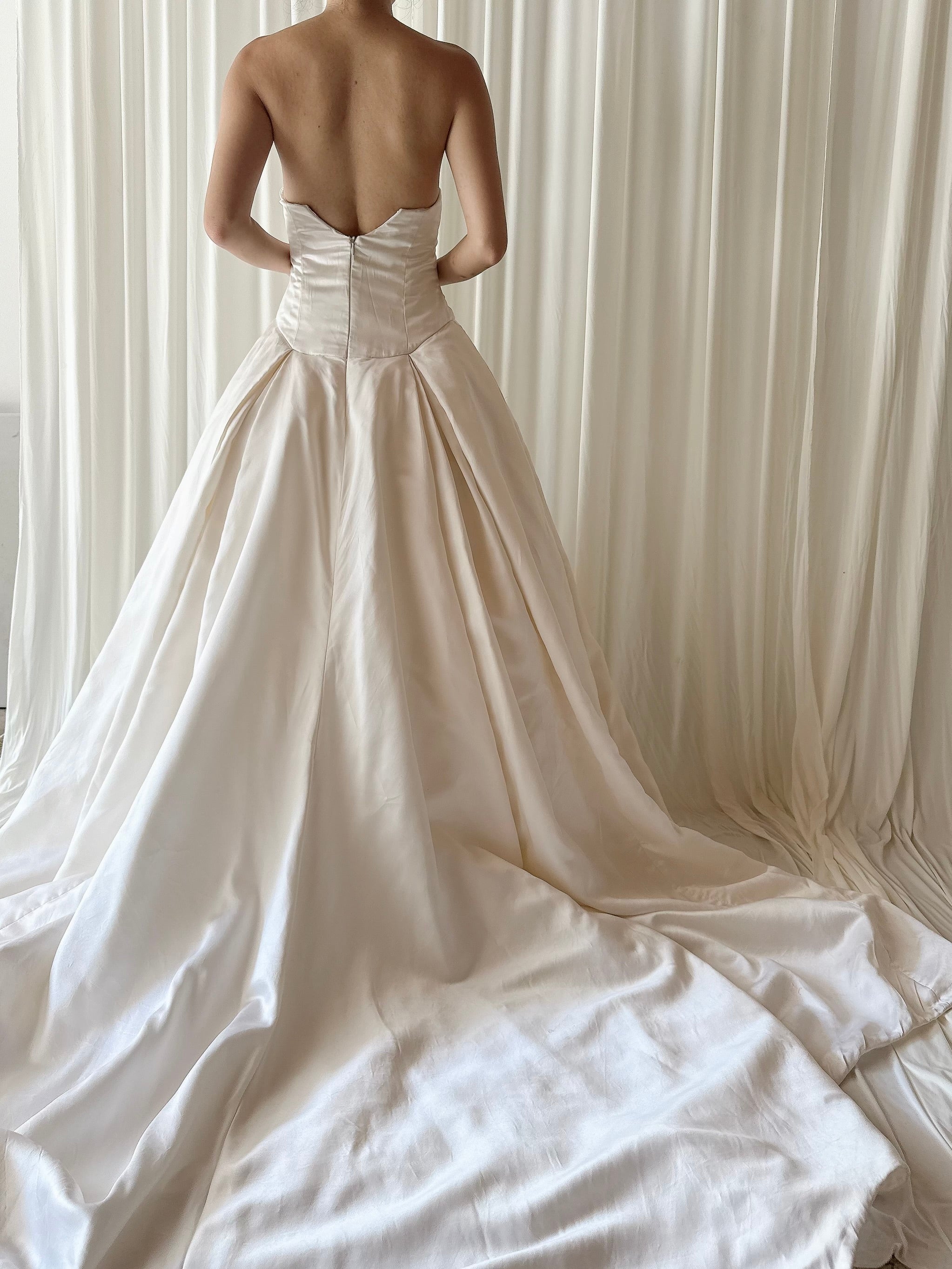 00 Reem Acra Strapless Gown - 4/6