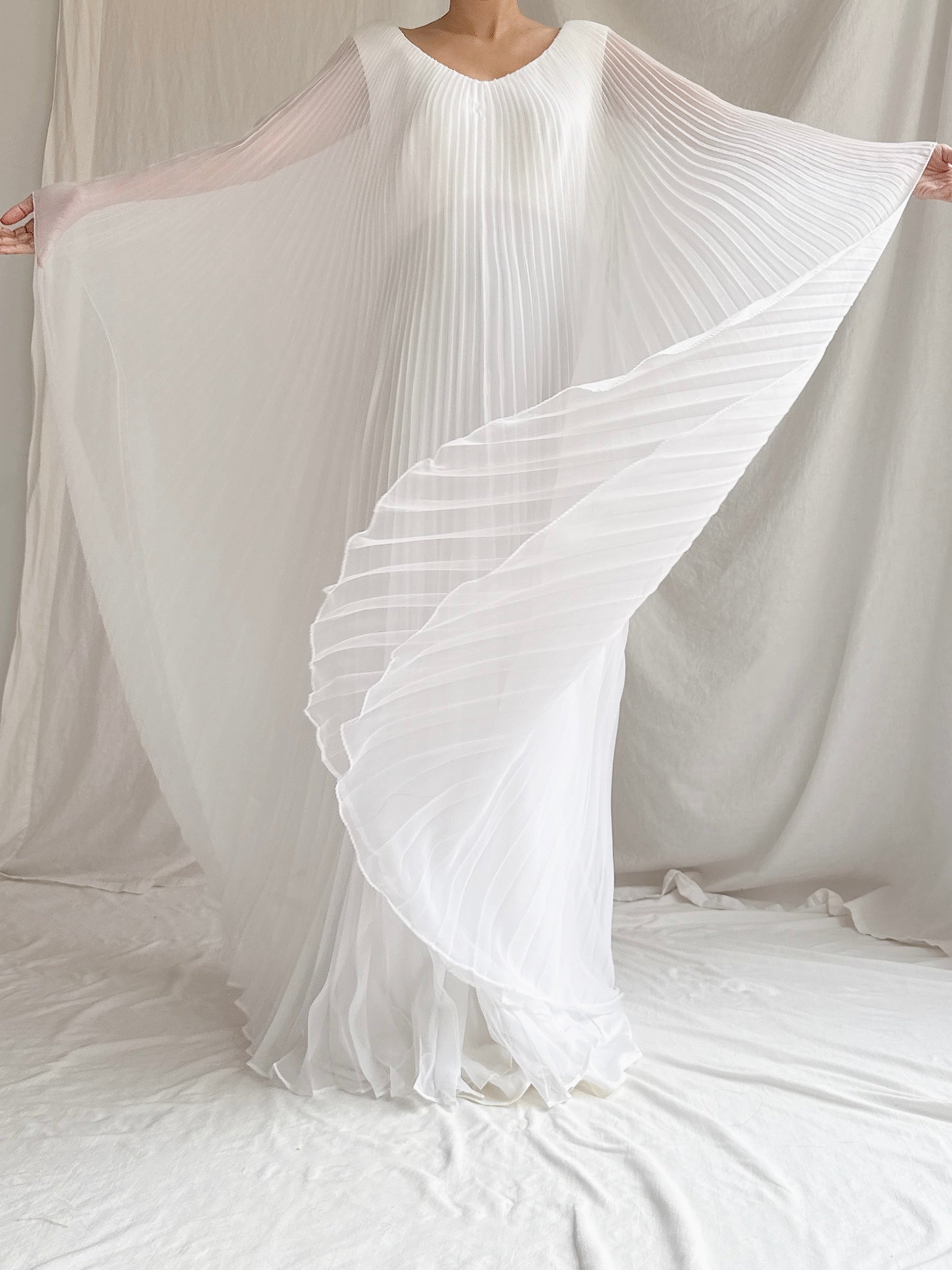 1960s Chiffon Catan Dress - M/L