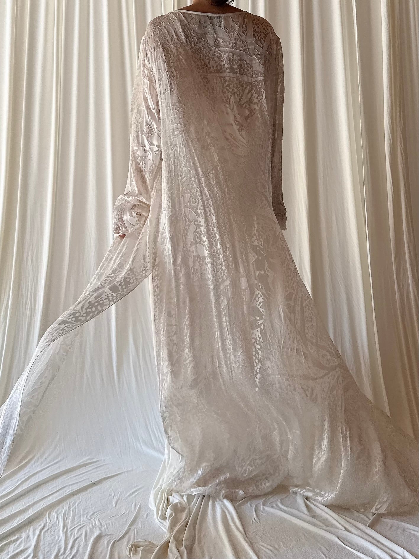 Vintage Victoria Jane Silk Duster - OSFM
