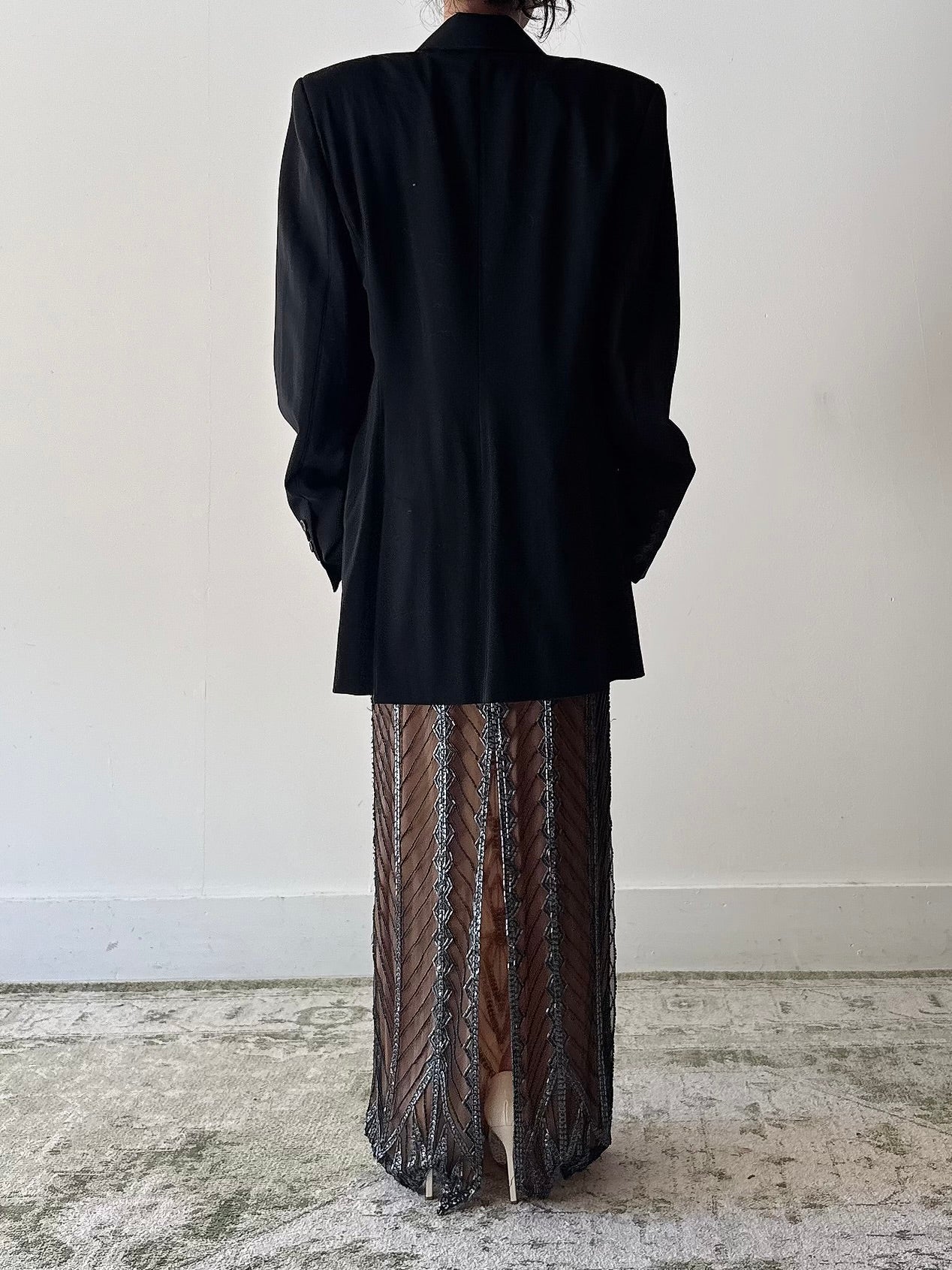 Vintage Jasper Conran Double Breasted Jacket - UK14/US 12