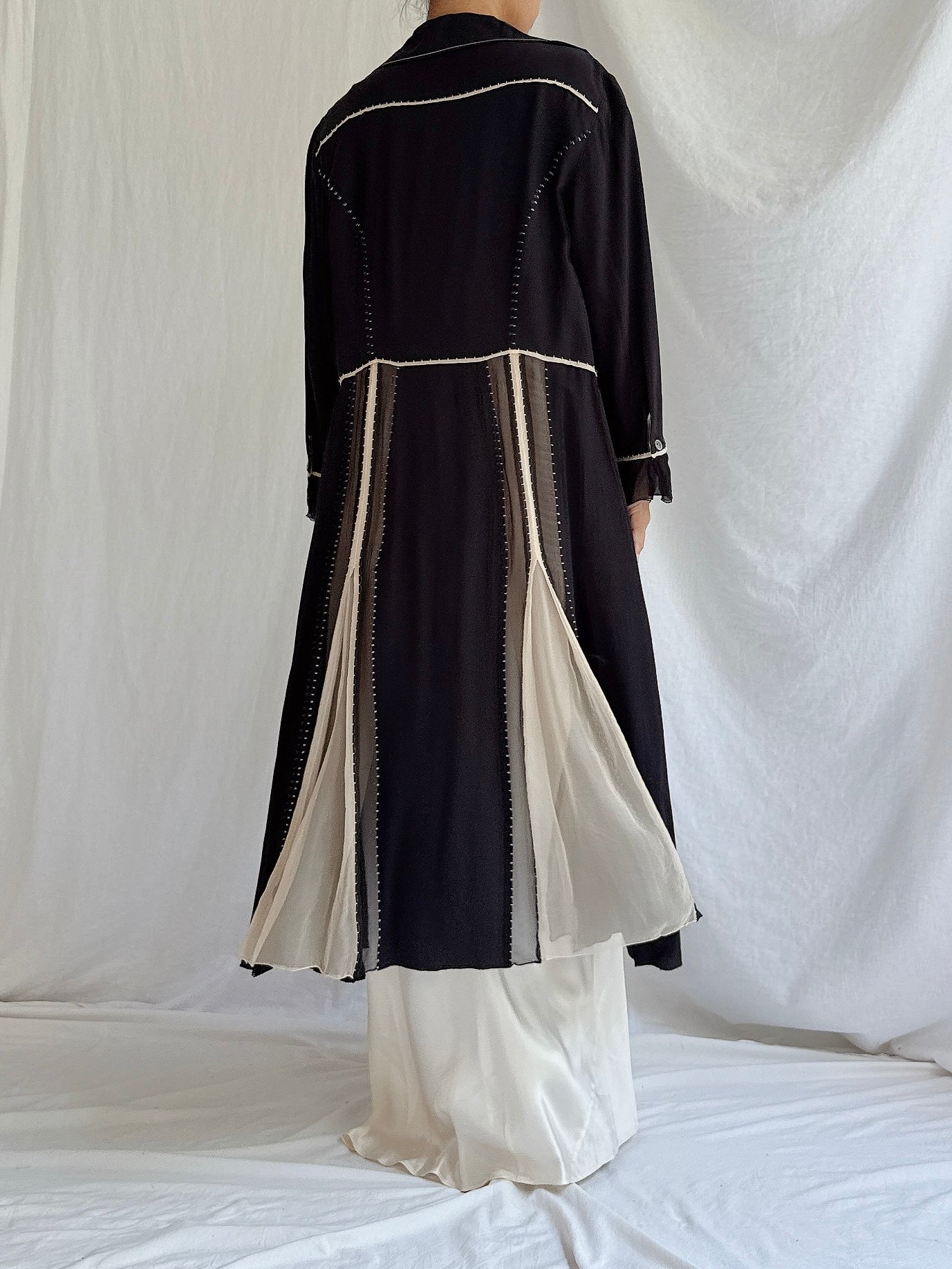 Vintage Alberta Ferretti Silk Duster - S