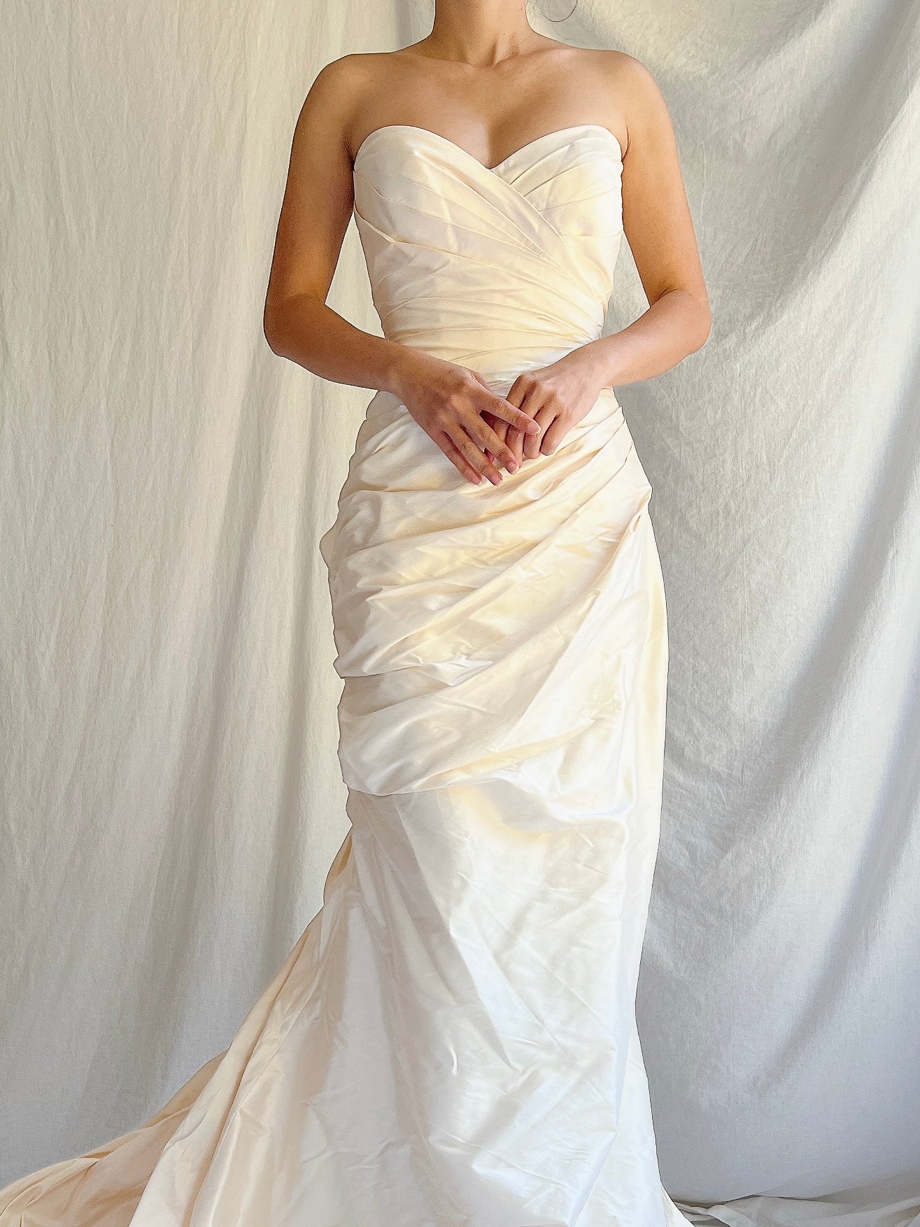 Vintage Ramona Keveza Silk Draped Gown - XS/2