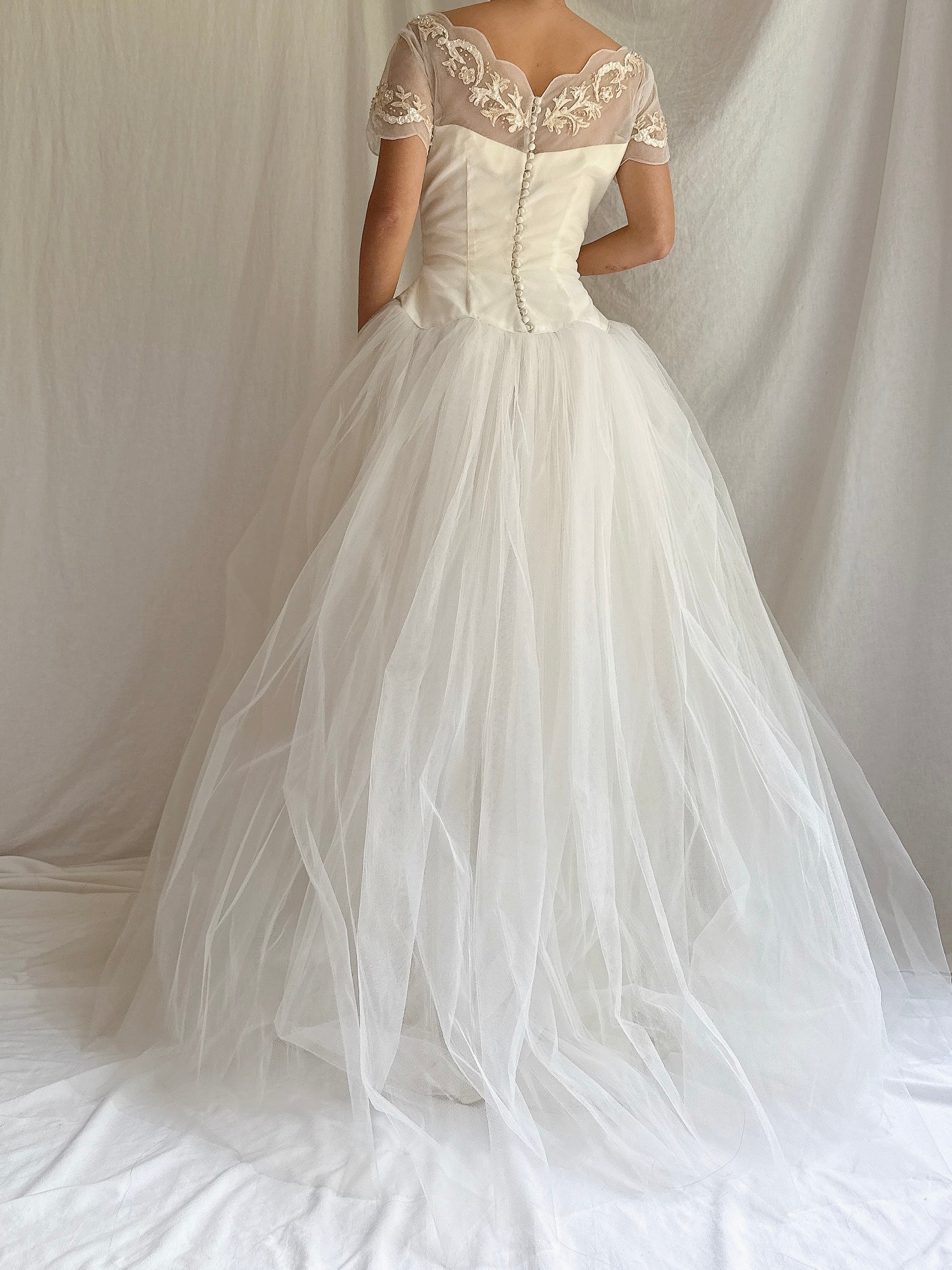 1959s Tulle Gown - XS
