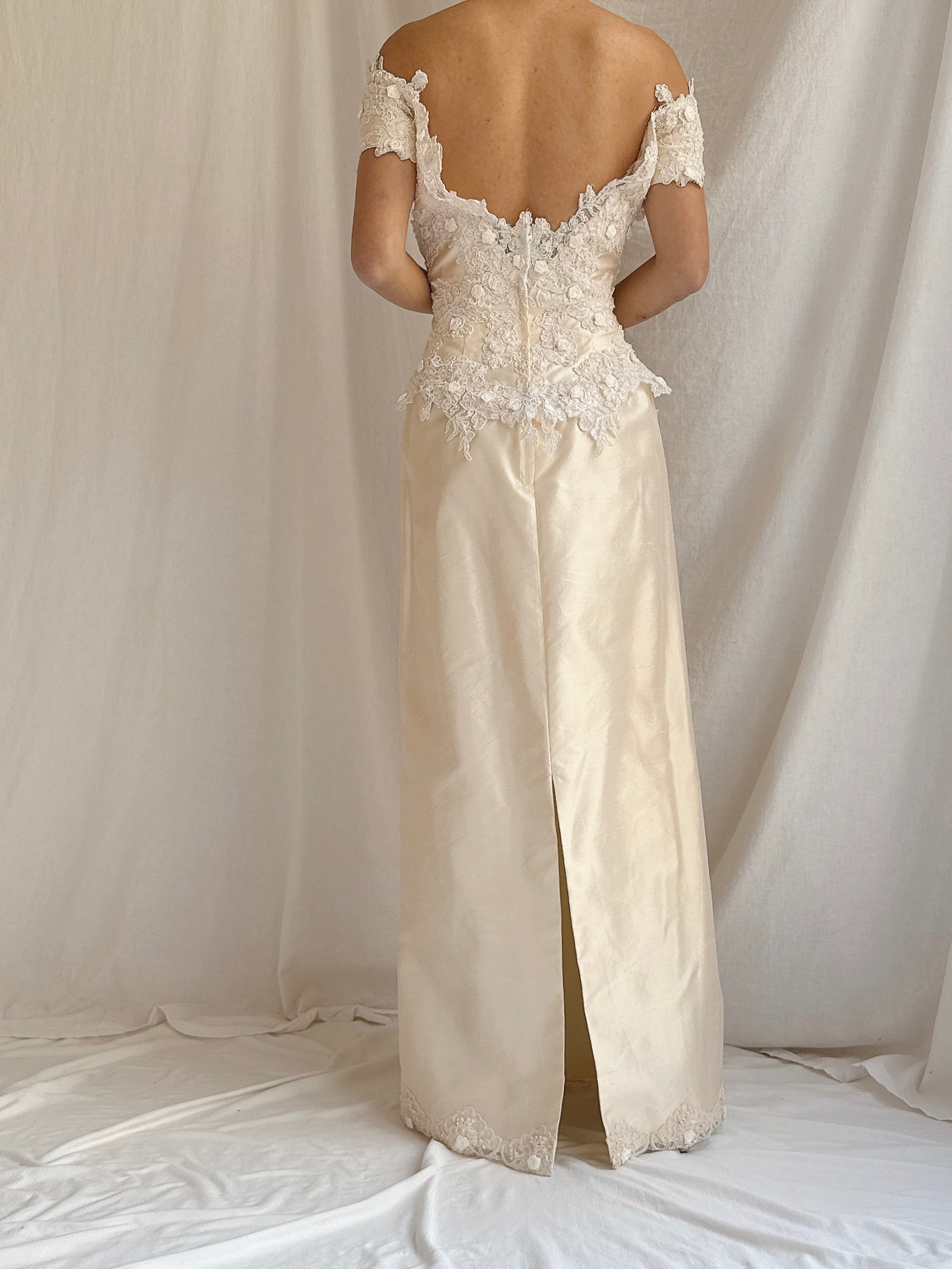 Vintage Silk 2-Piece Set - S