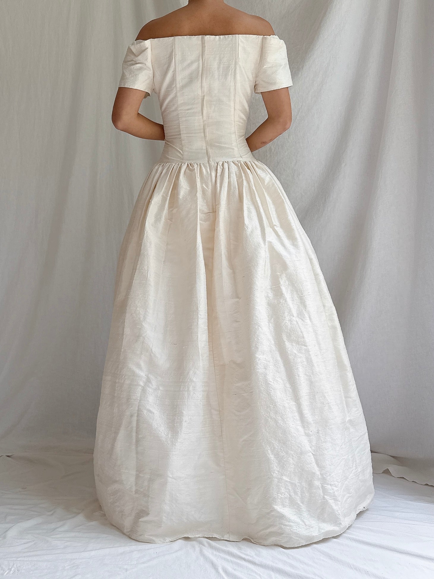 Vintage Jessica McClintock Silk Dress - S/4/6