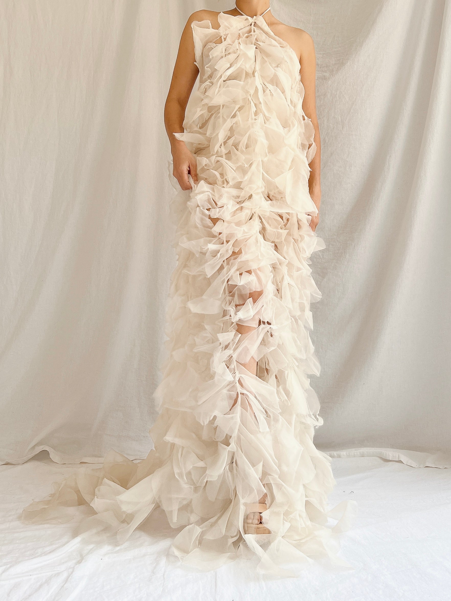 Vintage Silk Organza Gown Vintage Silk Organza Gown