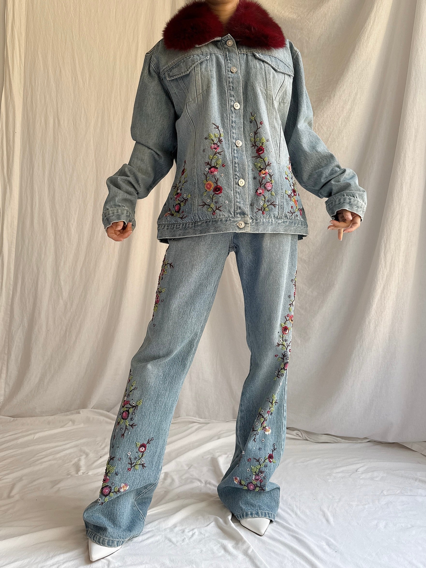 Vintage Ricci Andrist Italy Denim Set - IT46