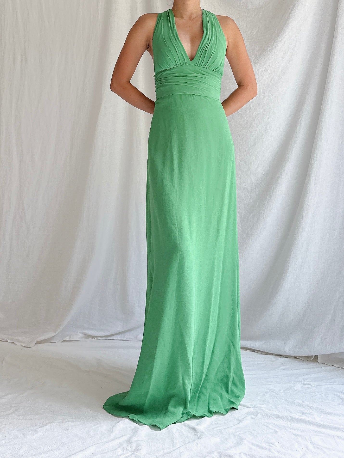 Vintage Nicole Miller Silk Gown - XS/2